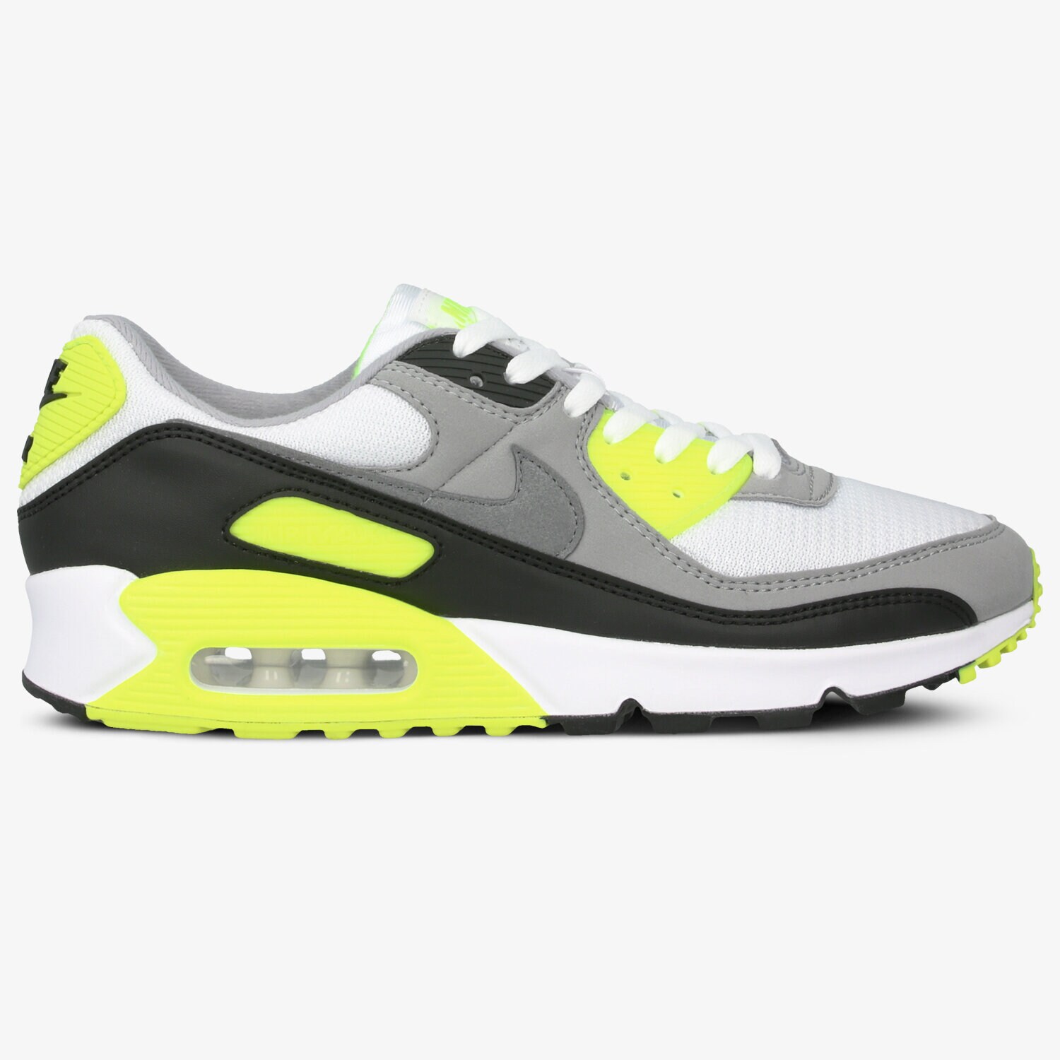 Buty sneakersy męskie NIKE AIR MAX 90 CD0881-103 SZARY