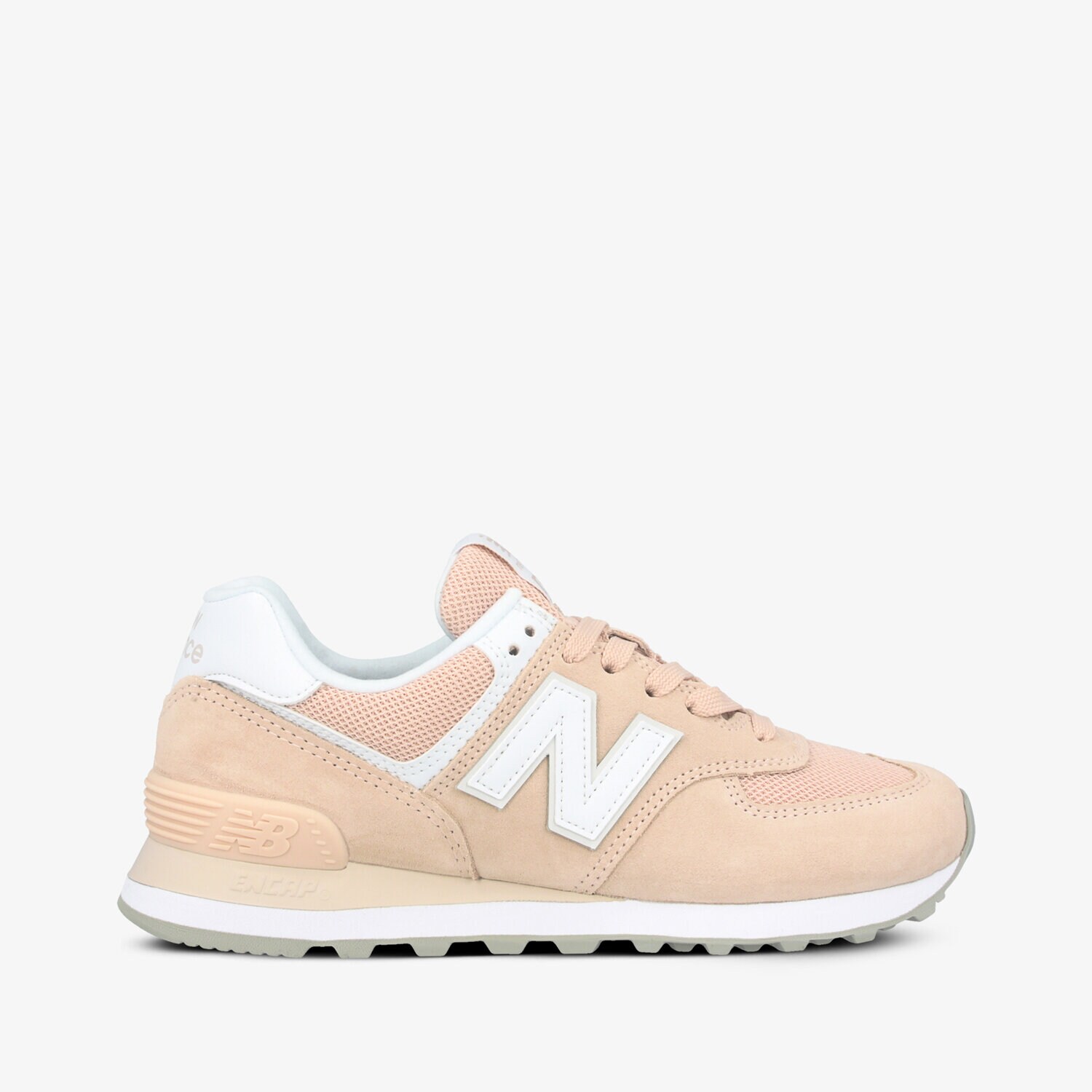 Buty sneakersy damskie NEW BALANCE WL574OAB WL574OAB RÓŻOWY