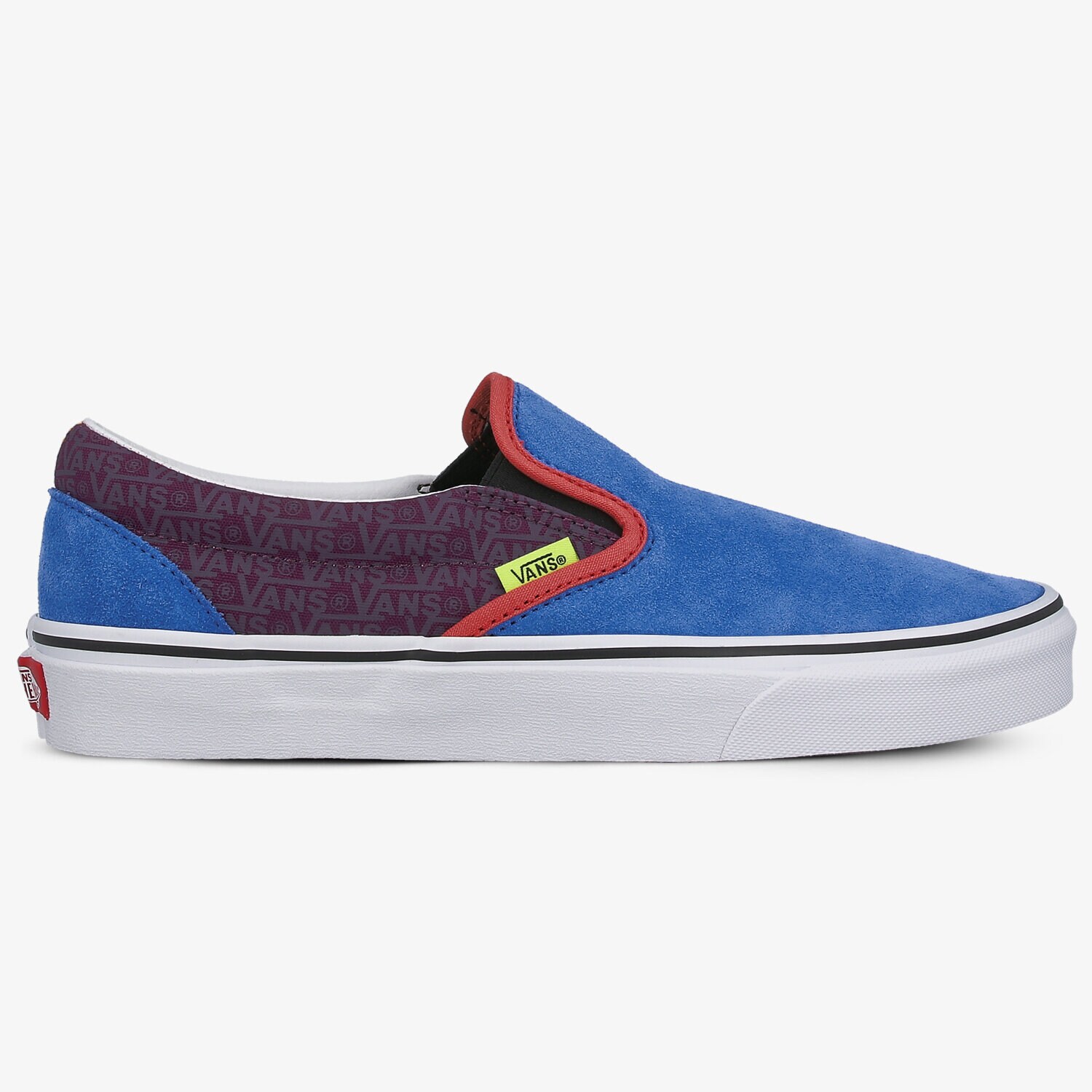Buty sneakersy męskie VANS UA CLASSIC SLIP-ON VN0A4BV316V1 MULTICOLOR
