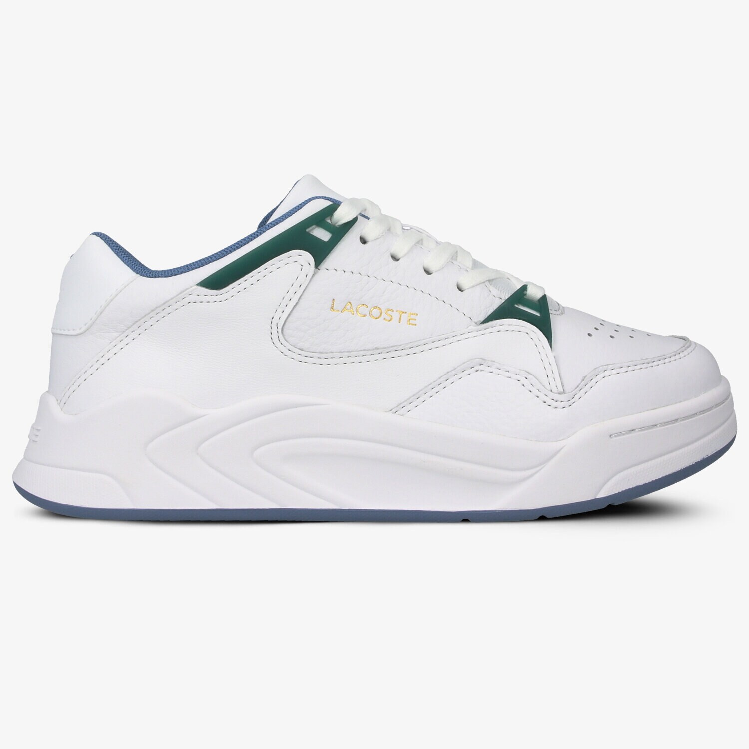 Buty sneakersy damskie LACOSTE COURT SLAM 120 2 SFA 739SFA0014082 BIAŁY