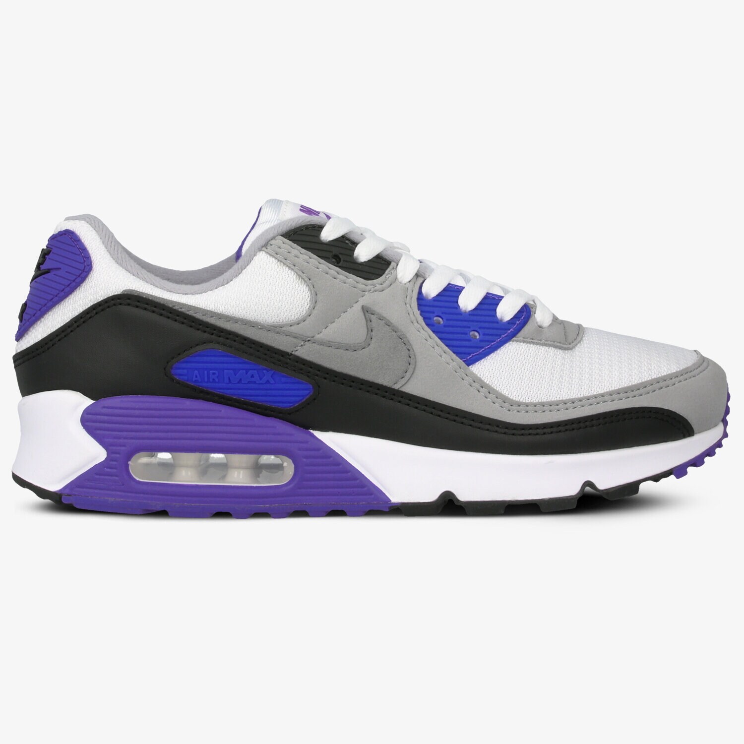 Buty sneakersy męskie NIKE AIR MAX 90 CD0881-104 SZARY