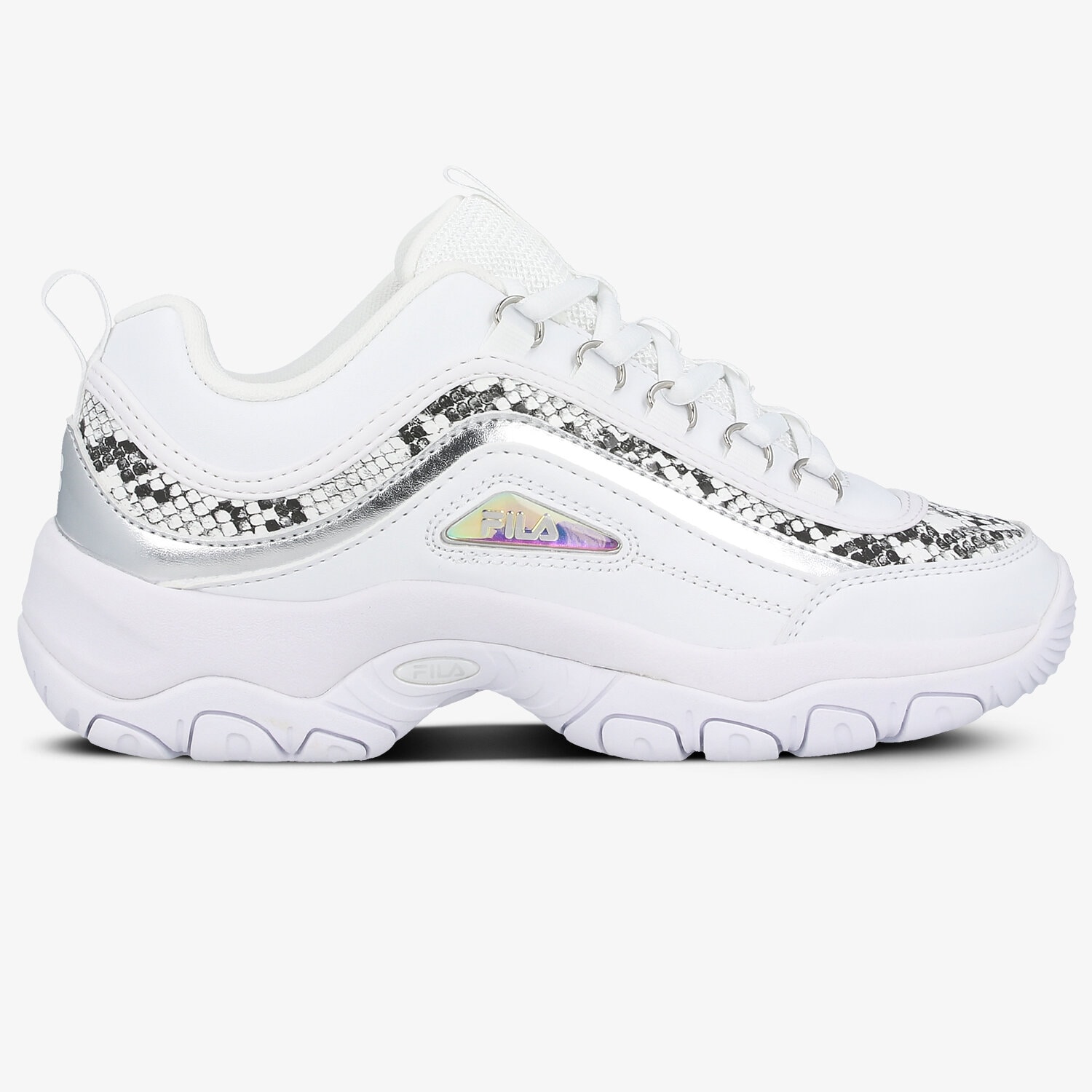 Buty sneakersy damskie FILA STRADA LOW WMN 101089385A BIAŁY