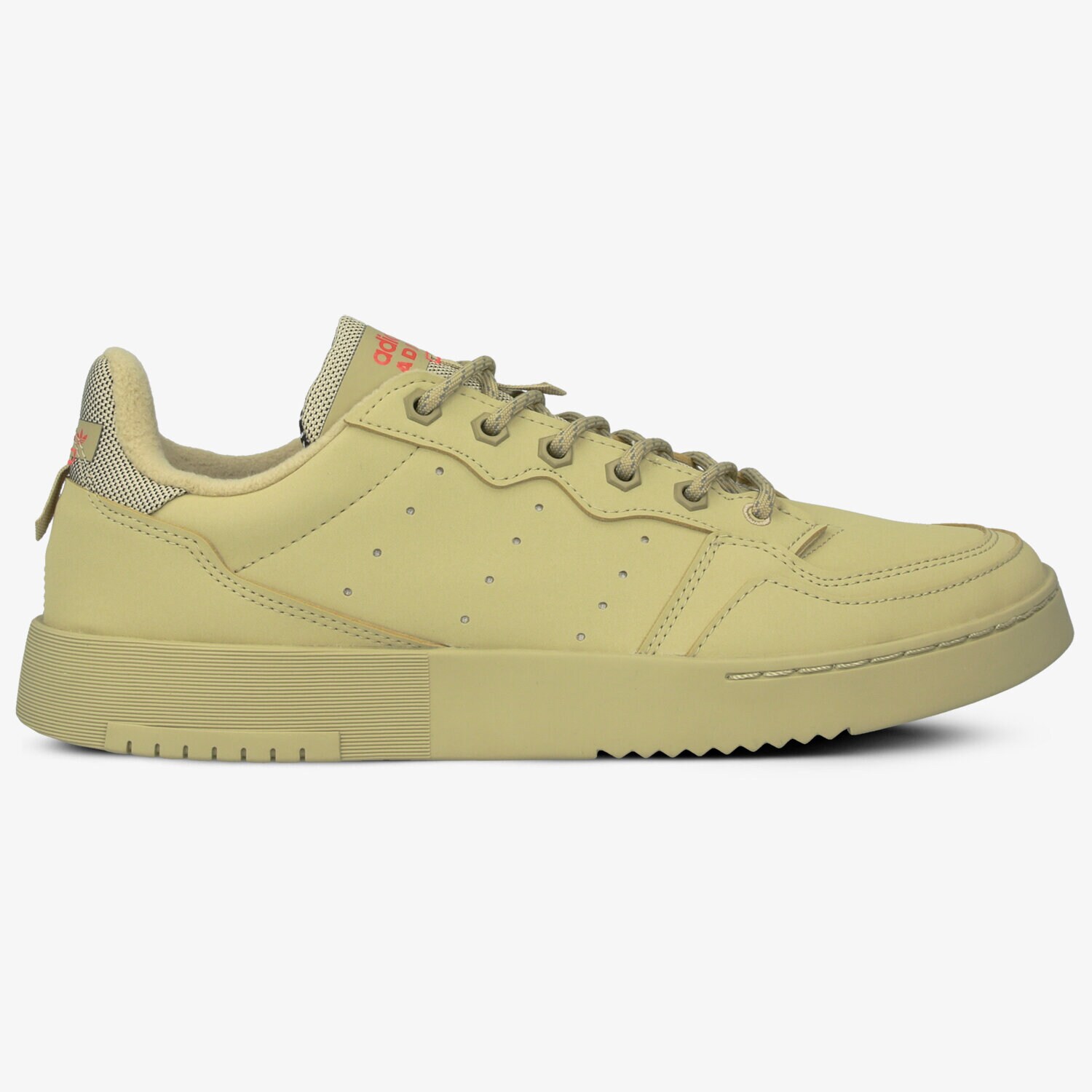 Buty sneakersy męskie ADIDAS SUPERCOURT FV4656 BEŻOWY