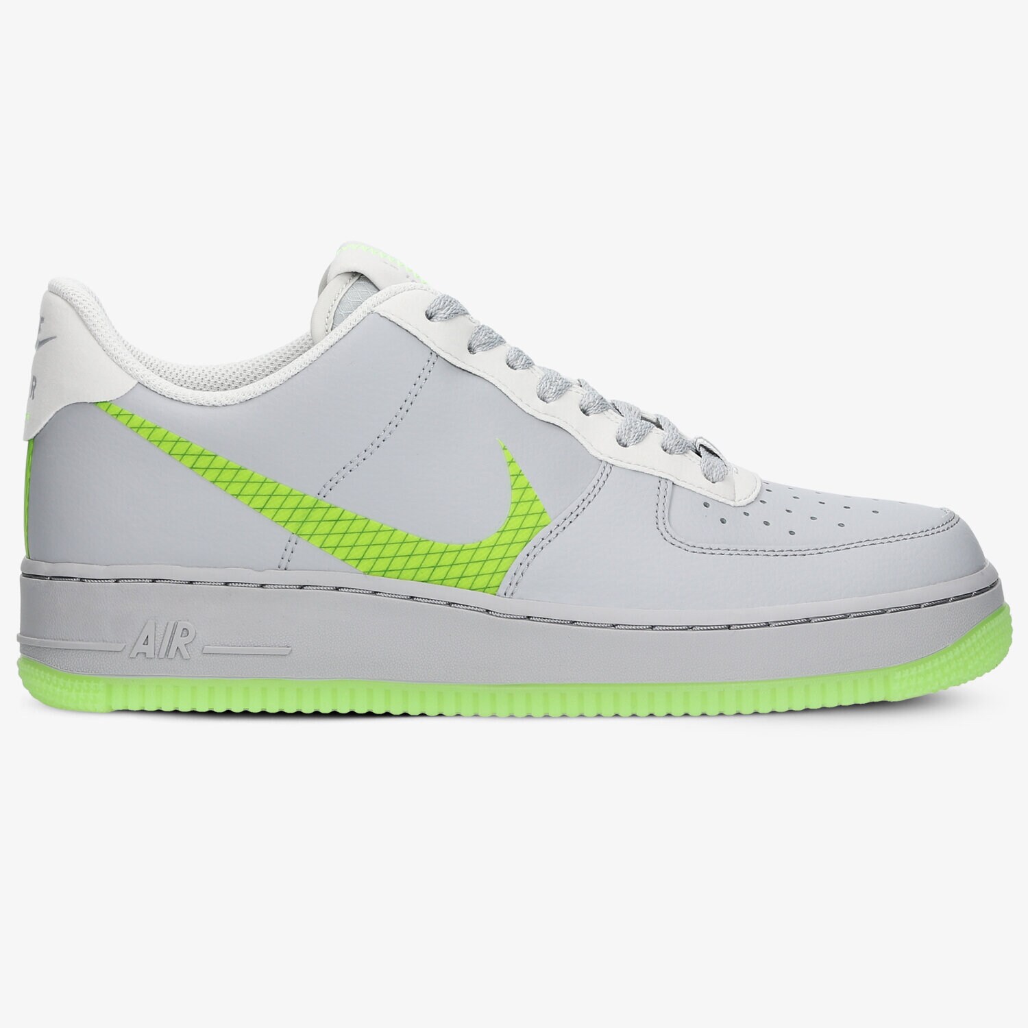 Buty sneakersy męskie NIKE AIR FORCE 1 '07 LV8 CD0888-002 SZARY