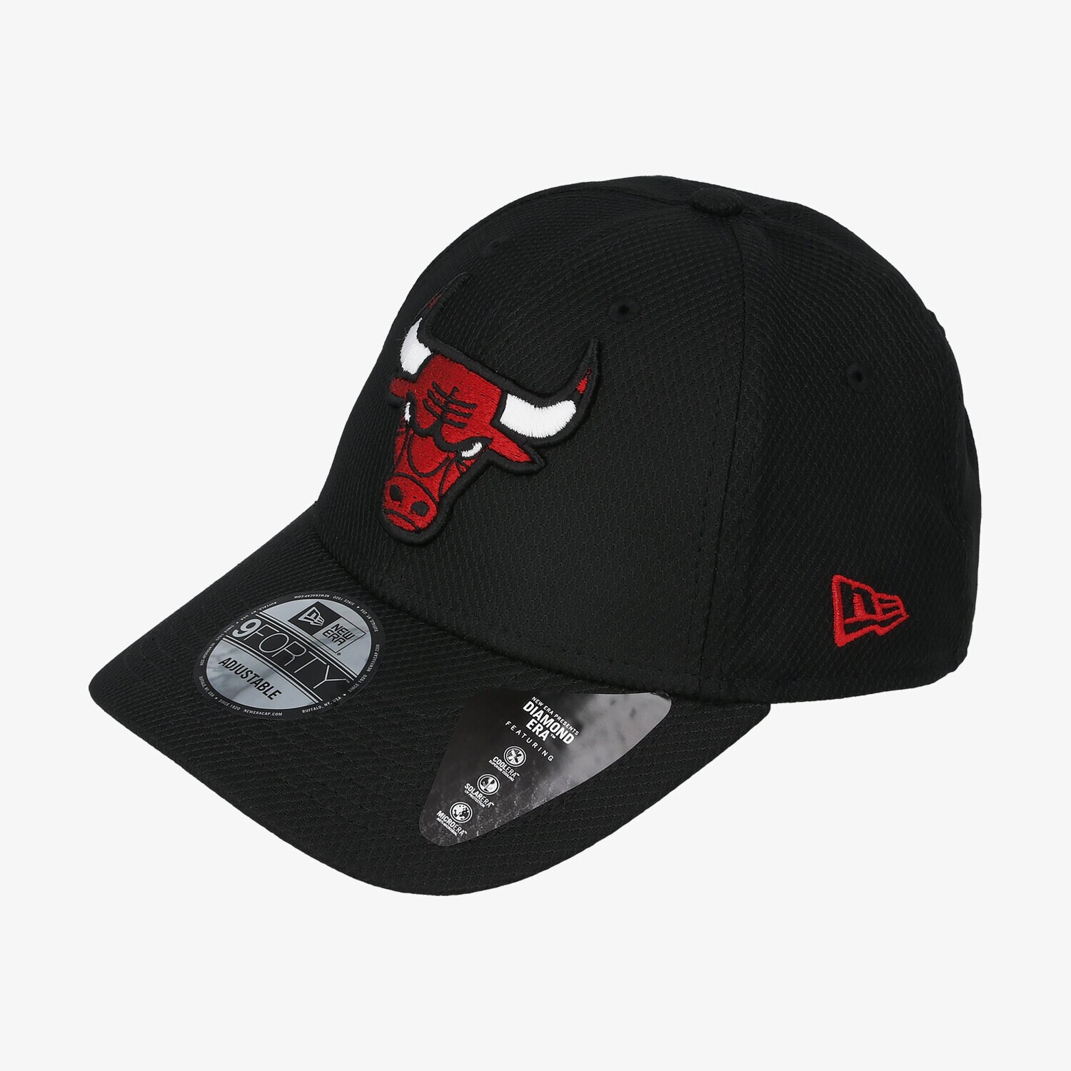 Czapka z daszkiem męska NEW ERA CZAPKA DIAMOND ERA 9FORTY BULLS CHICAGO BULLS OTC 12490292 CZARNY