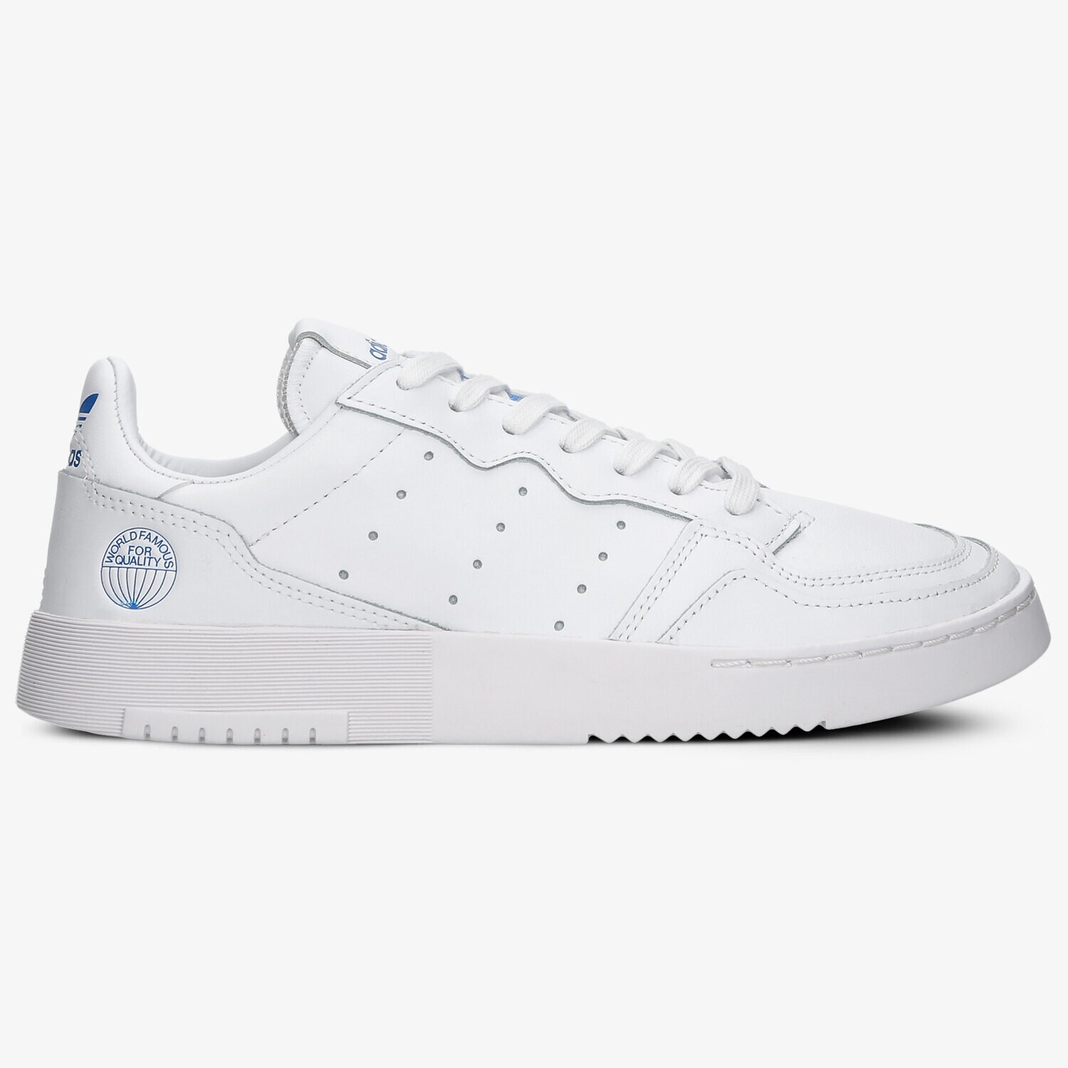 Buty sneakersy męskie ADIDAS SUPERCOURT EF5887 BIAŁY