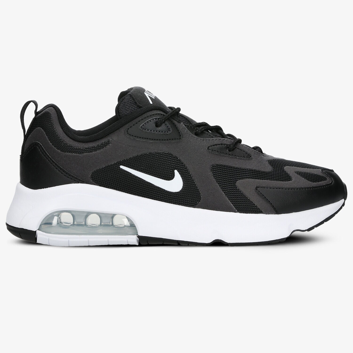 Buty sneakersy męskie NIKE AIR MAX 200 CI3865-001 CZARNY