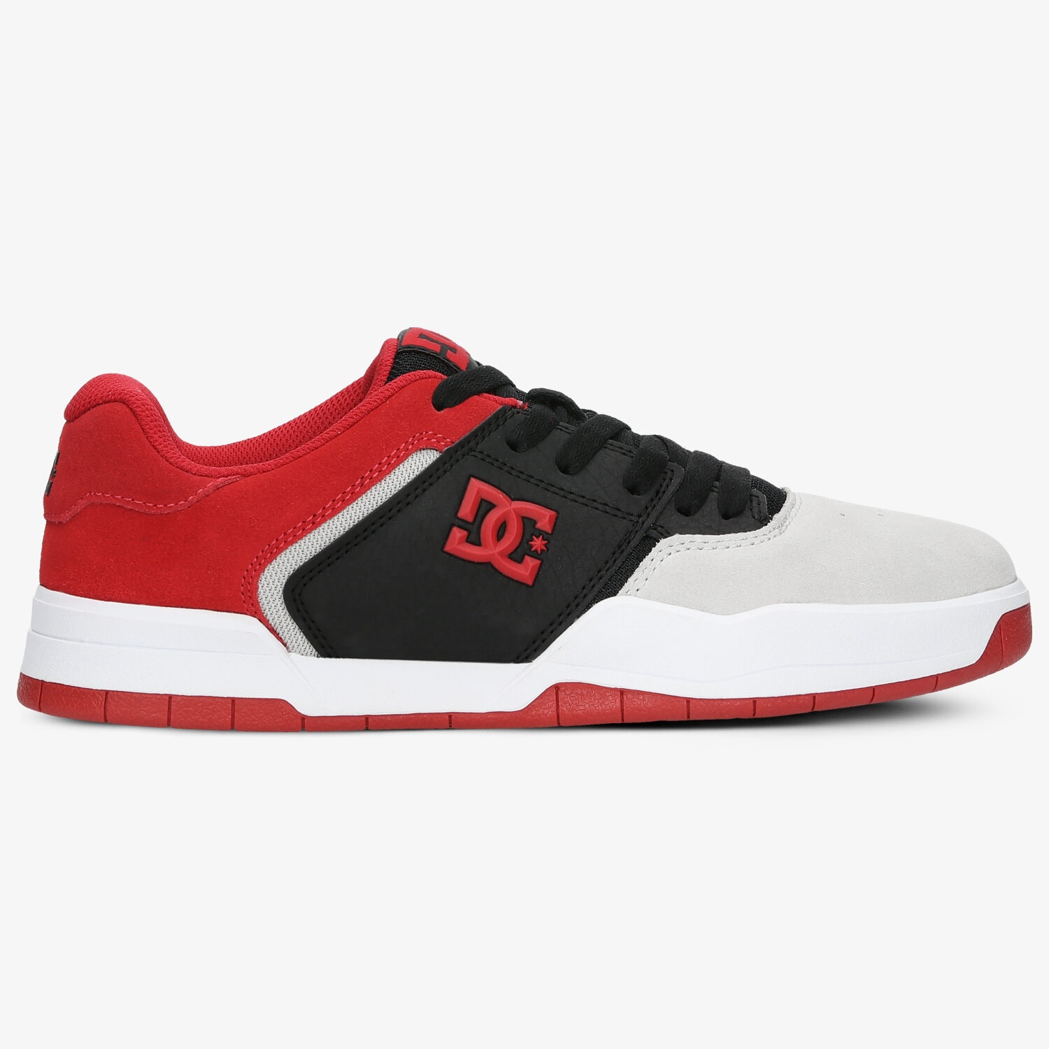 Buty sneakersy męskie DC CENTRAL ADYS100551XKRS CZERWONY