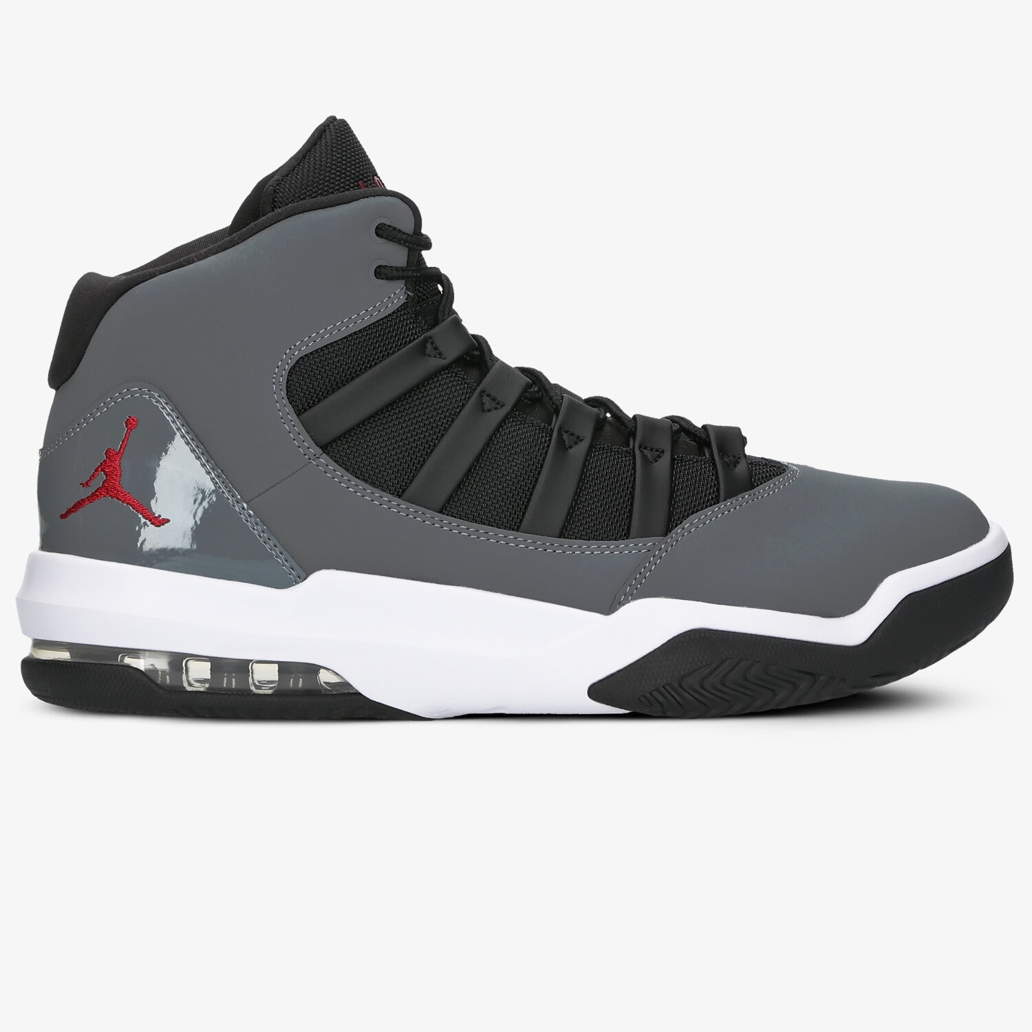 Buty sneakersy męskie JORDAN MAX AURA AQ9084-012 SZARY