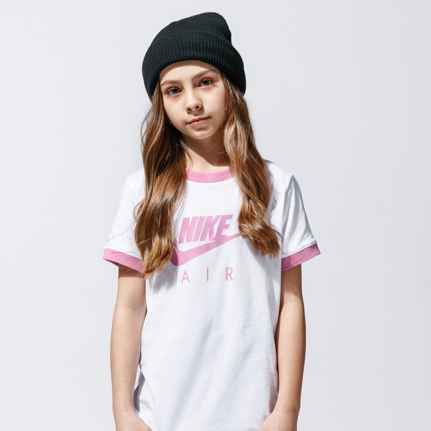 Koszulka, t-shirt dla dzieci NIKE T-SHIRT AIR CI8325-103 BIAŁY