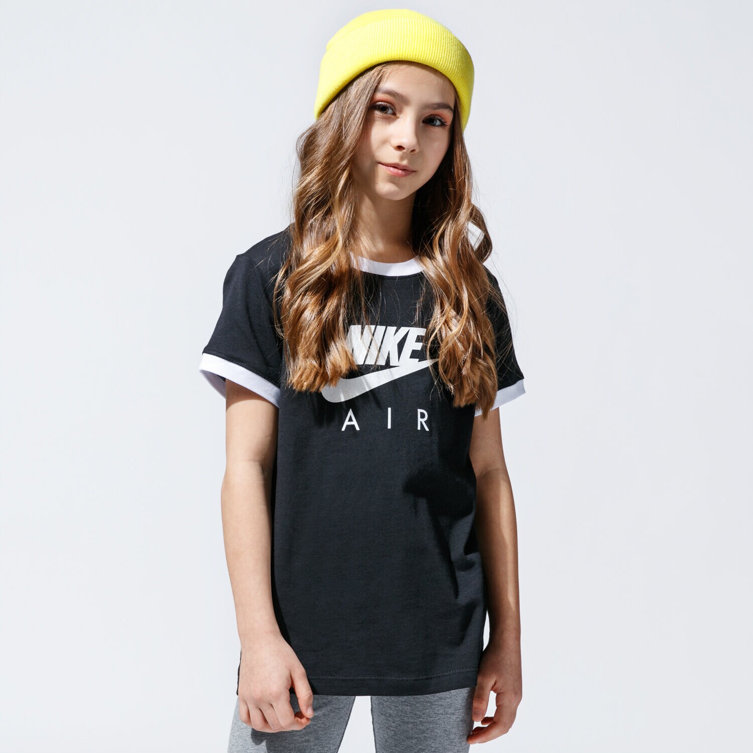 Koszulka, t-shirt dla dzieci NIKE T-SHIRT AIR CI8325-011 CZARNY
