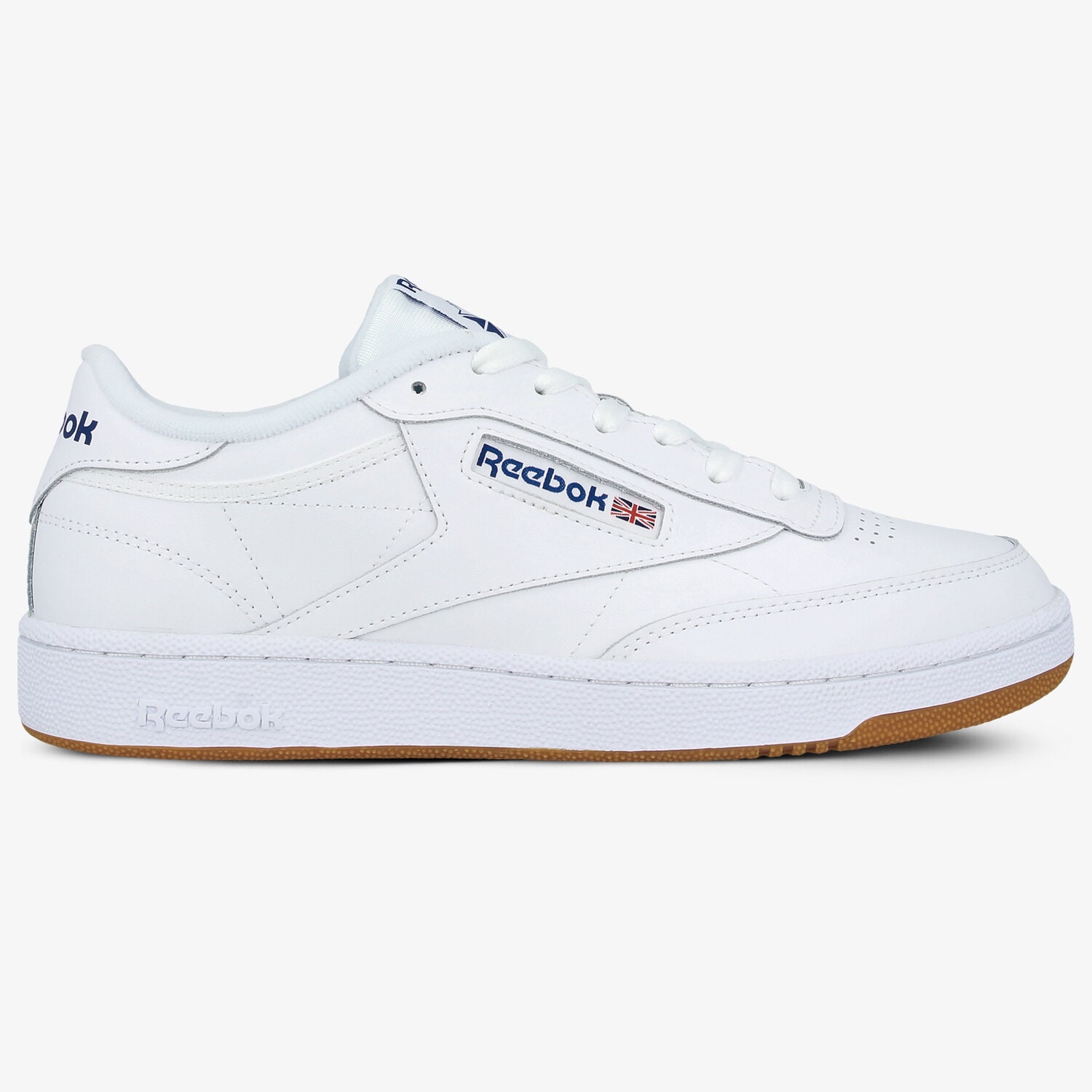 Buty sneakersy męskie REEBOK CLUB C 85 AR0459 BIAŁY