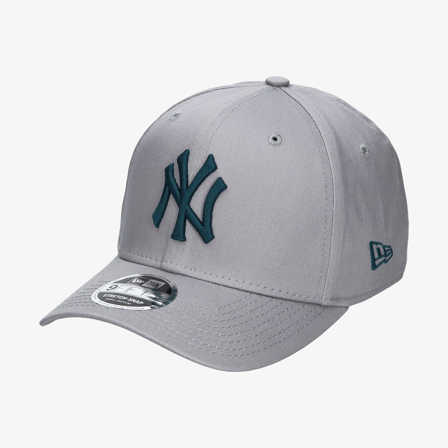Czapka z daszkiem męska NEW ERA CZAPKA ESSENTIAL 9FIFTY STRETCH NYY GREY NEW YORK YA 12285381 SZARY