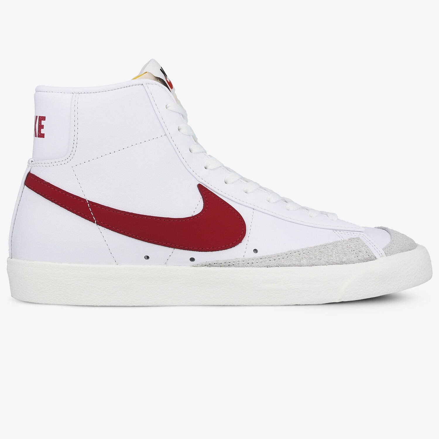 Buty sneakersy męskie NIKE BLAZER MID '77 VINTAGE BQ6806-102 BIAŁY