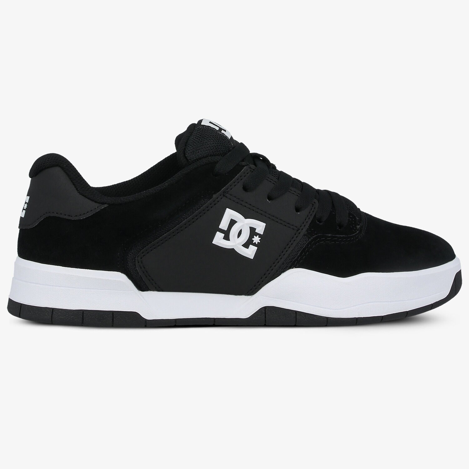 Buty sneakersy męskie DC CENTRAL ADYS100551BKW CZARNY