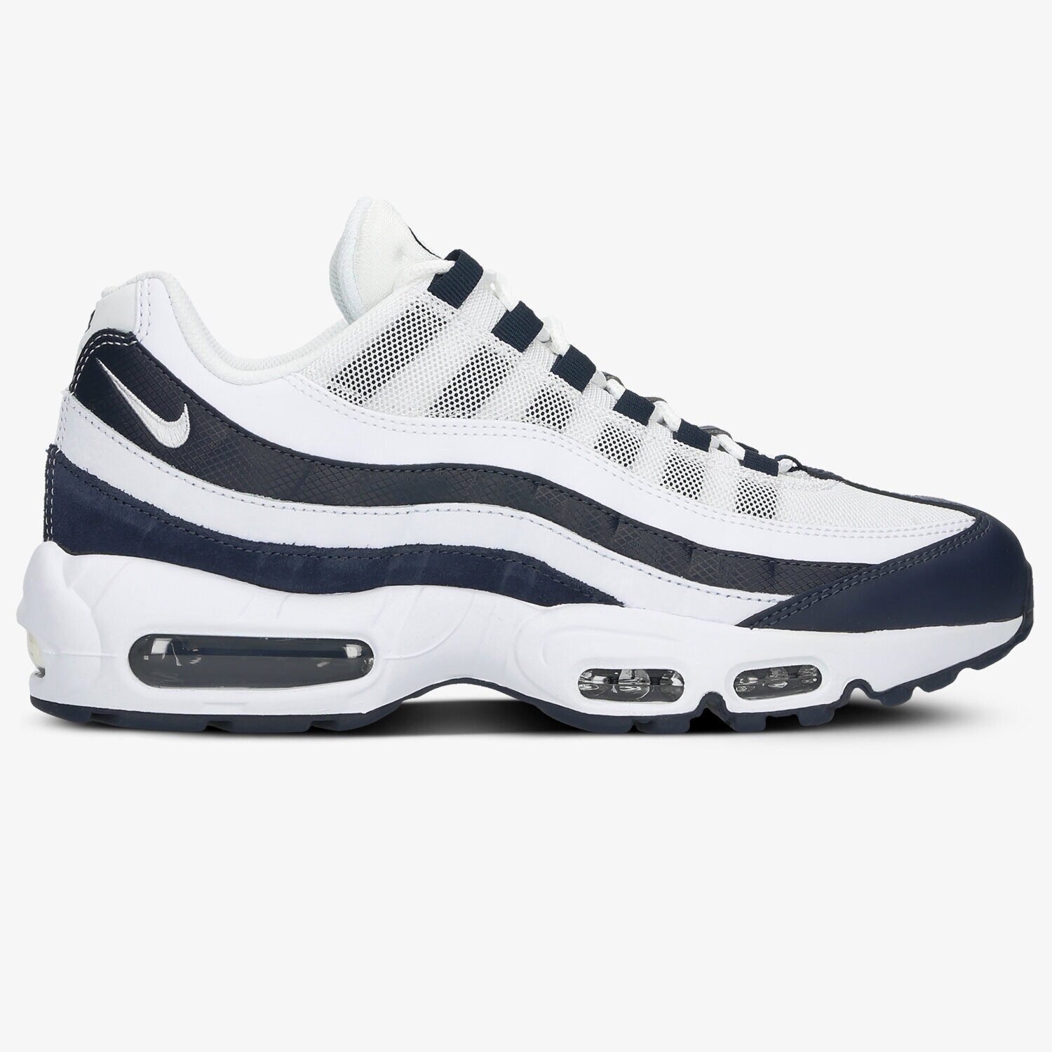 Buty sneakersy męskie NIKE AIR MAX 95 ESSENTIAL CI3705-400 BIAŁY