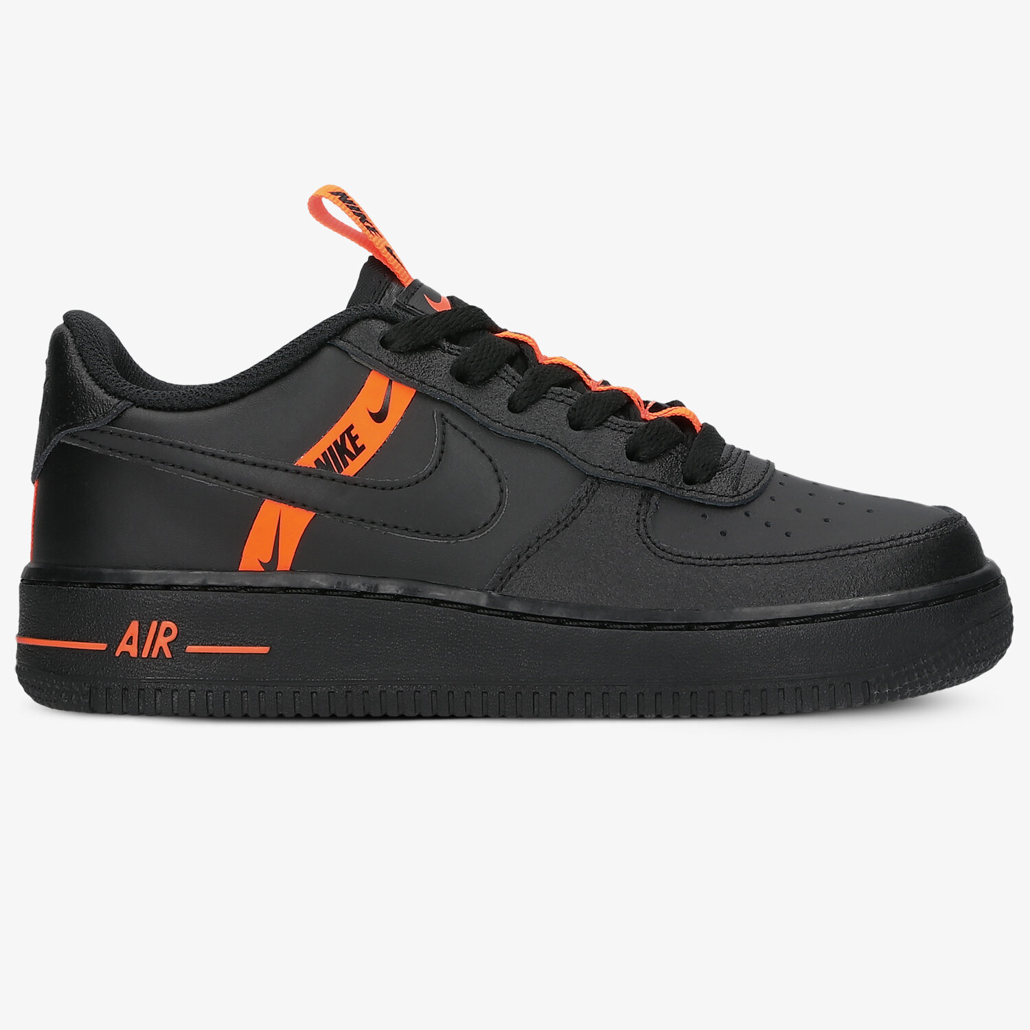 Buty sneakersy dla dzieci NIKE AIR FORCE 1 LV8 CT4683-001 CZARNY