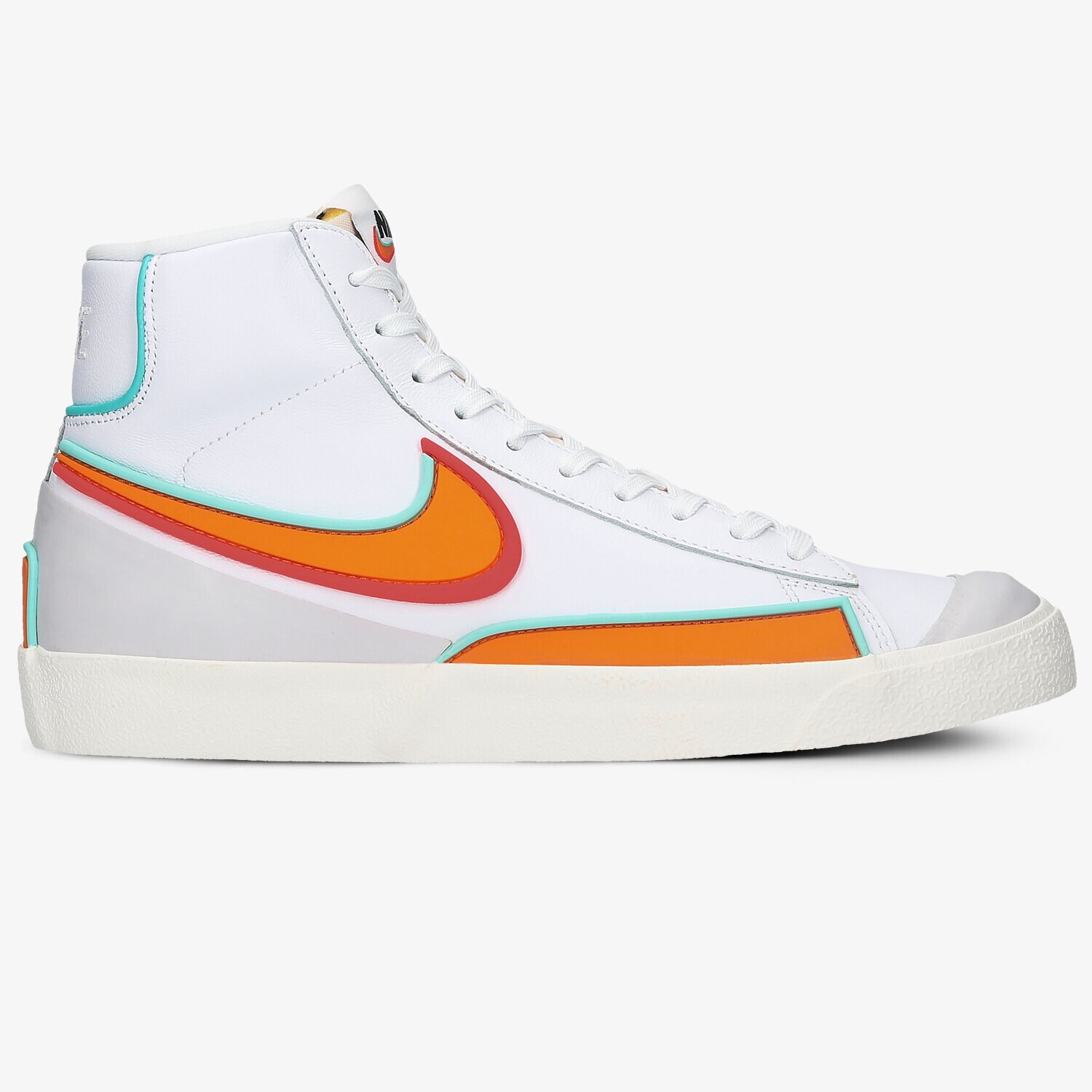 Buty sneakersy męskie NIKE BLAZER MID '77 INFINITE DA7233-100 BIAŁY