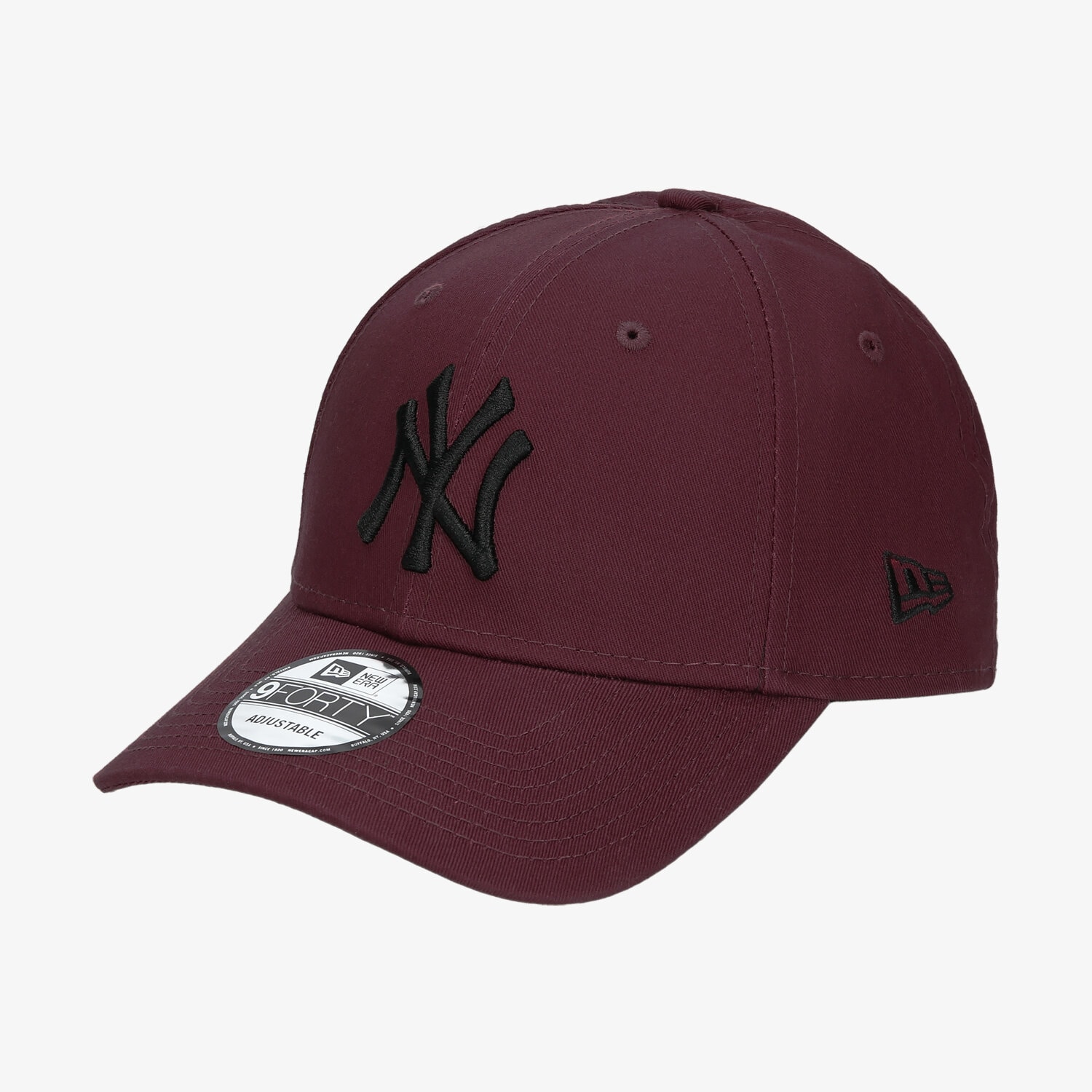 Czapka z daszkiem męska NEW ERA CZAPKA ESSENTIAL 9FORTY NYY MRN NEW YORK YANKEES FBG 12285486 BORDOWY