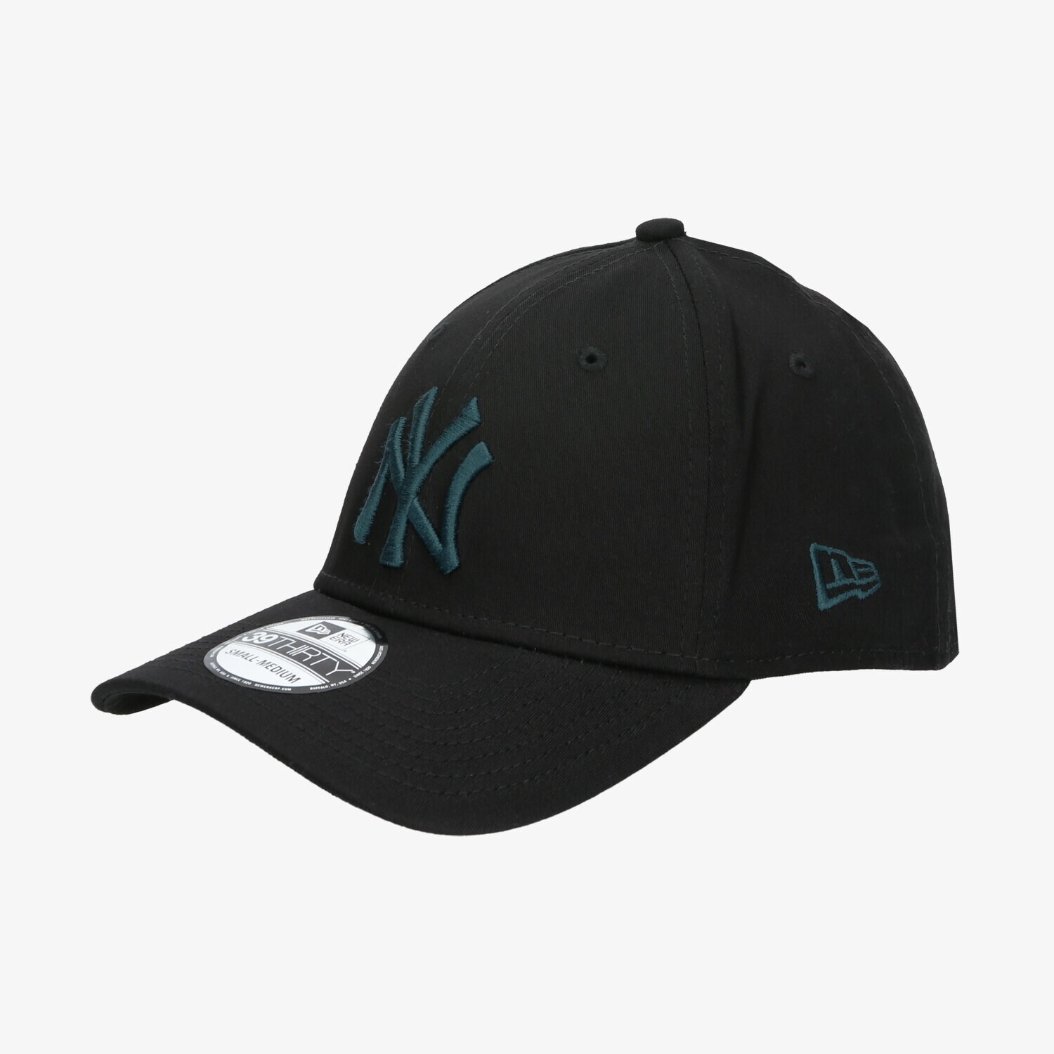 Czapka z daszkiem męska NEW ERA CZAPKA ESSENTIAL 39THIRTY NYY BLK/GRN NEW YORK YANKE 12285505 CZARNY