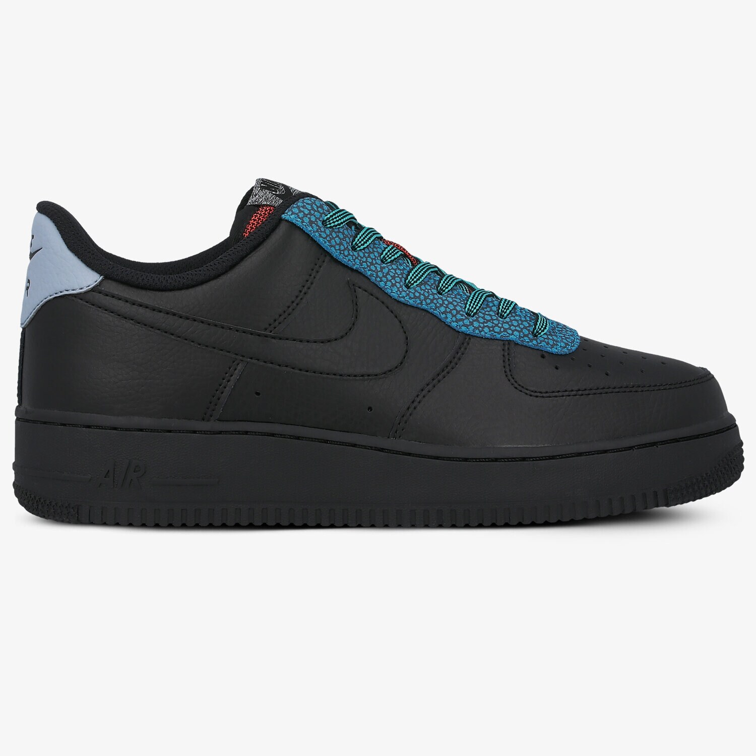 Buty sneakersy męskie NIKE AIR FORCE 1 '07 LV8 CK4363-001 CZARNY