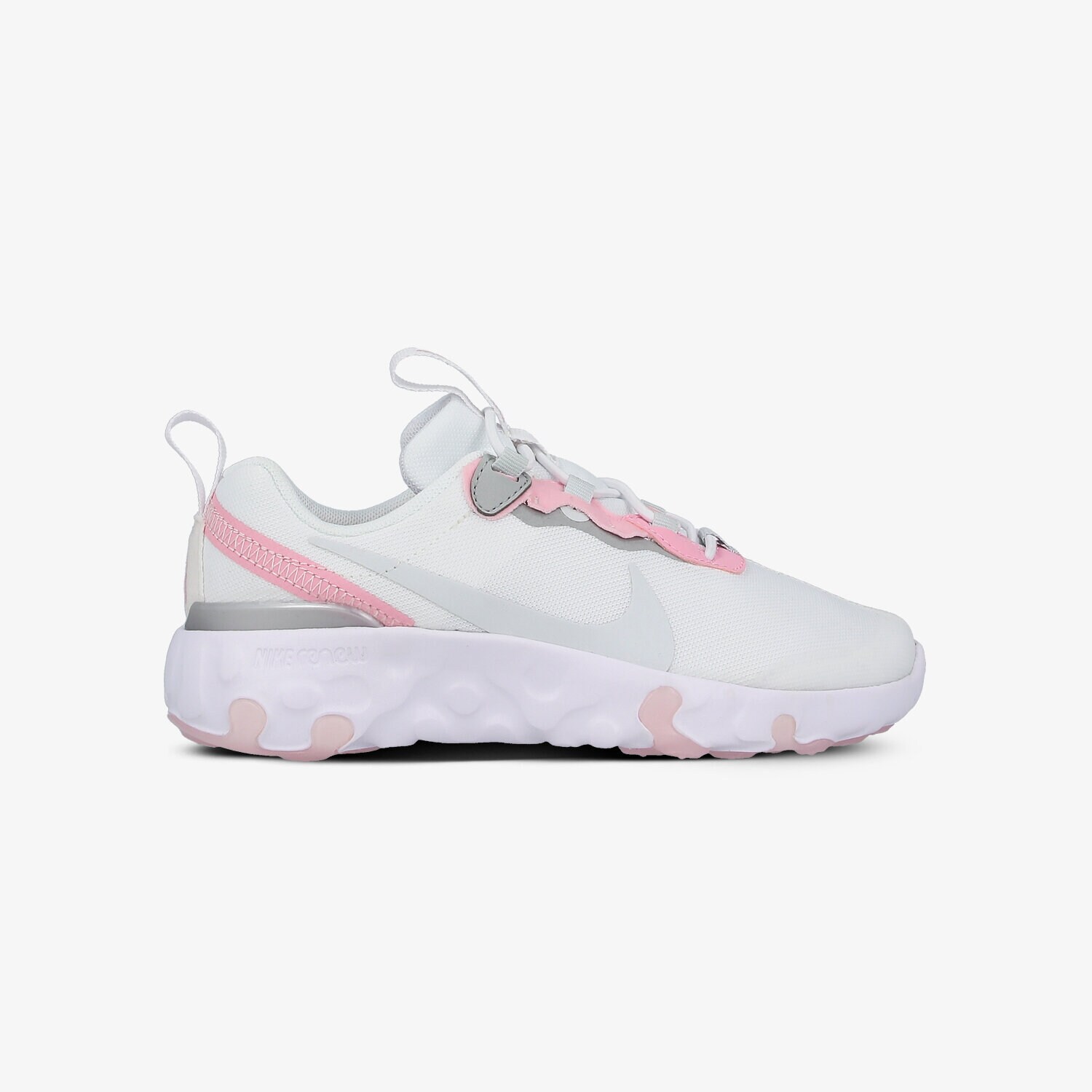 Buty sneakersy dla dzieci NIKE RENEW ELEMENT 55 CK4082-102 BIAŁY