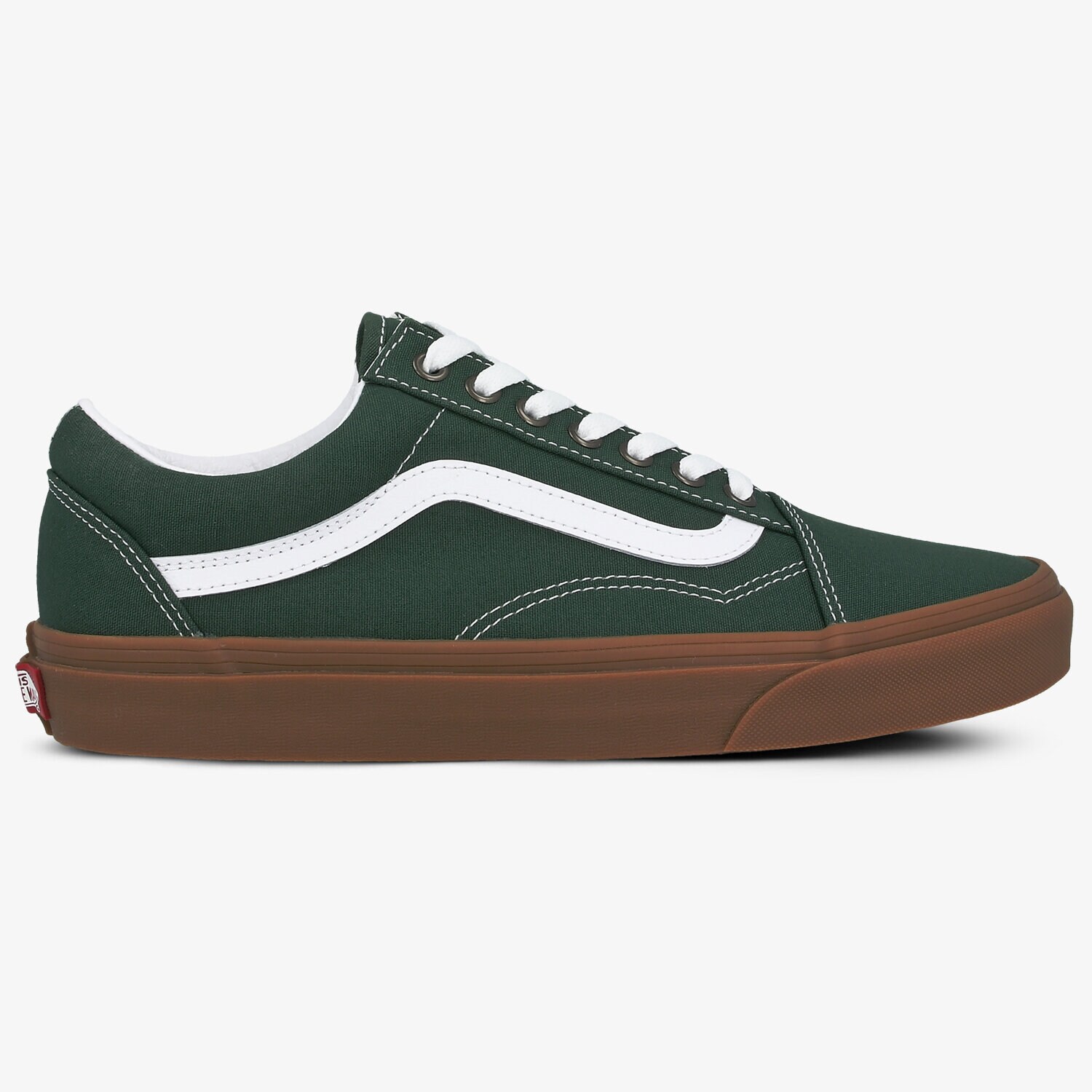Buty sneakersy męskie VANS OLD SKOOL VN0A4U3BWYY1 ZIELONY