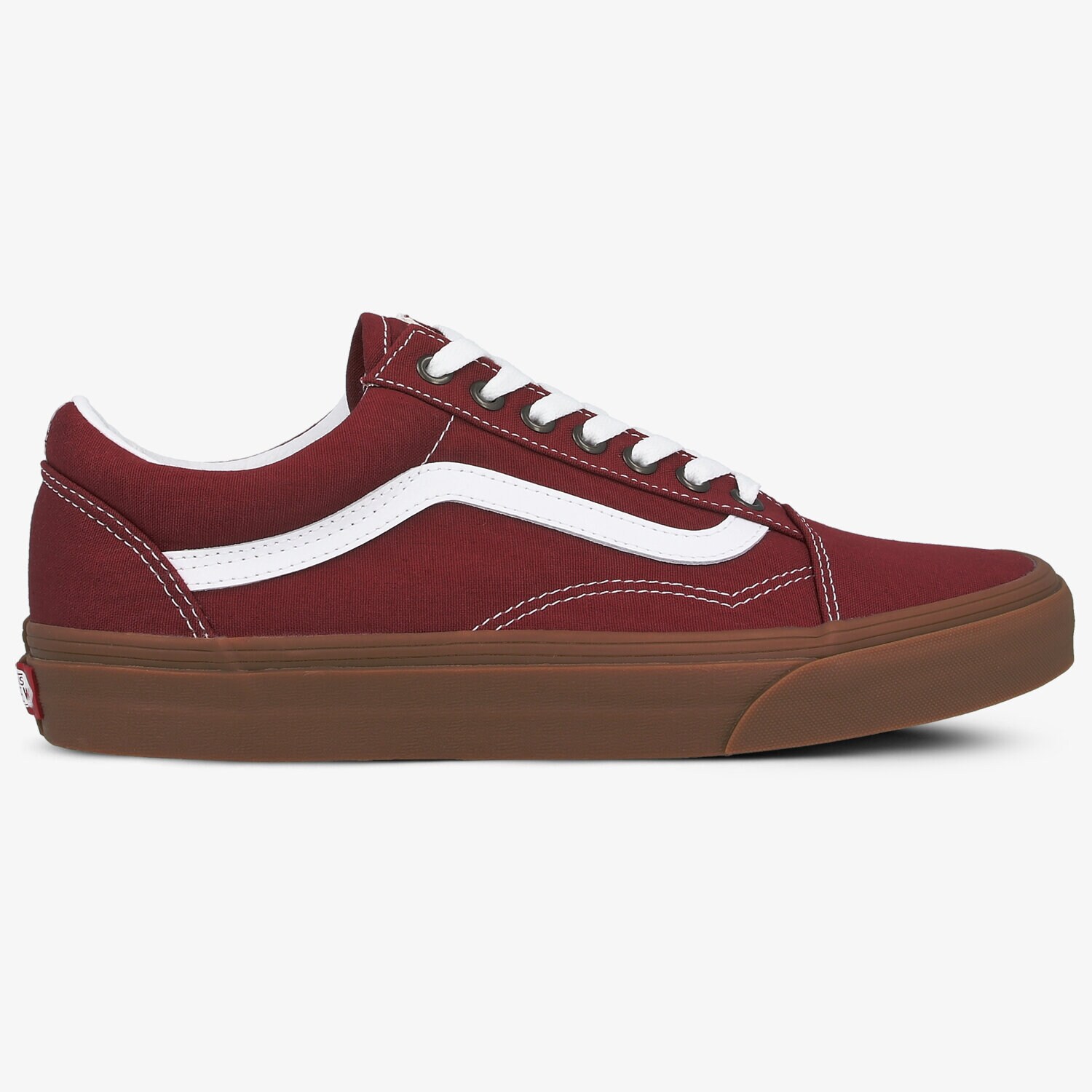 Buty sneakersy męskie VANS OLD SKOOL VN0A4U3BWZ01 BORDOWY