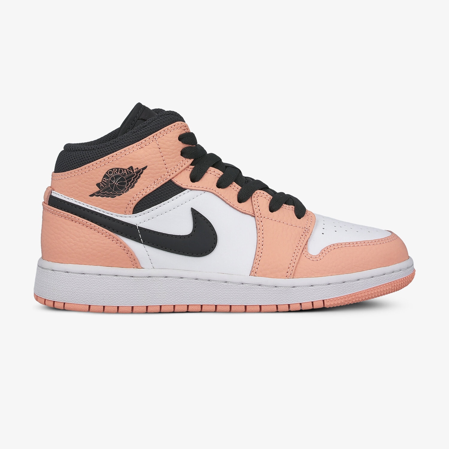 Buty sneakersy dla dzieci AIR JORDAN 1 MID  555112-603 RÓŻOWY