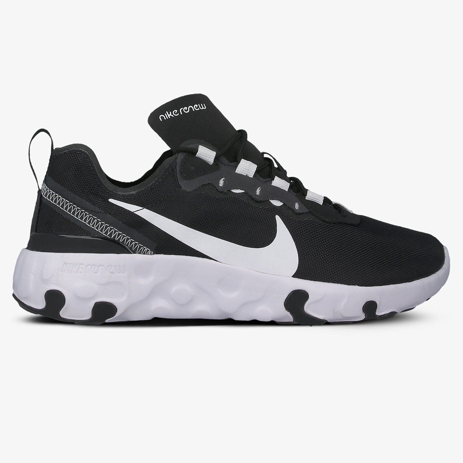 Buty sneakersy dla dzieci NIKE RENEW ELEMENT 55 CK4081-001 CZARNY