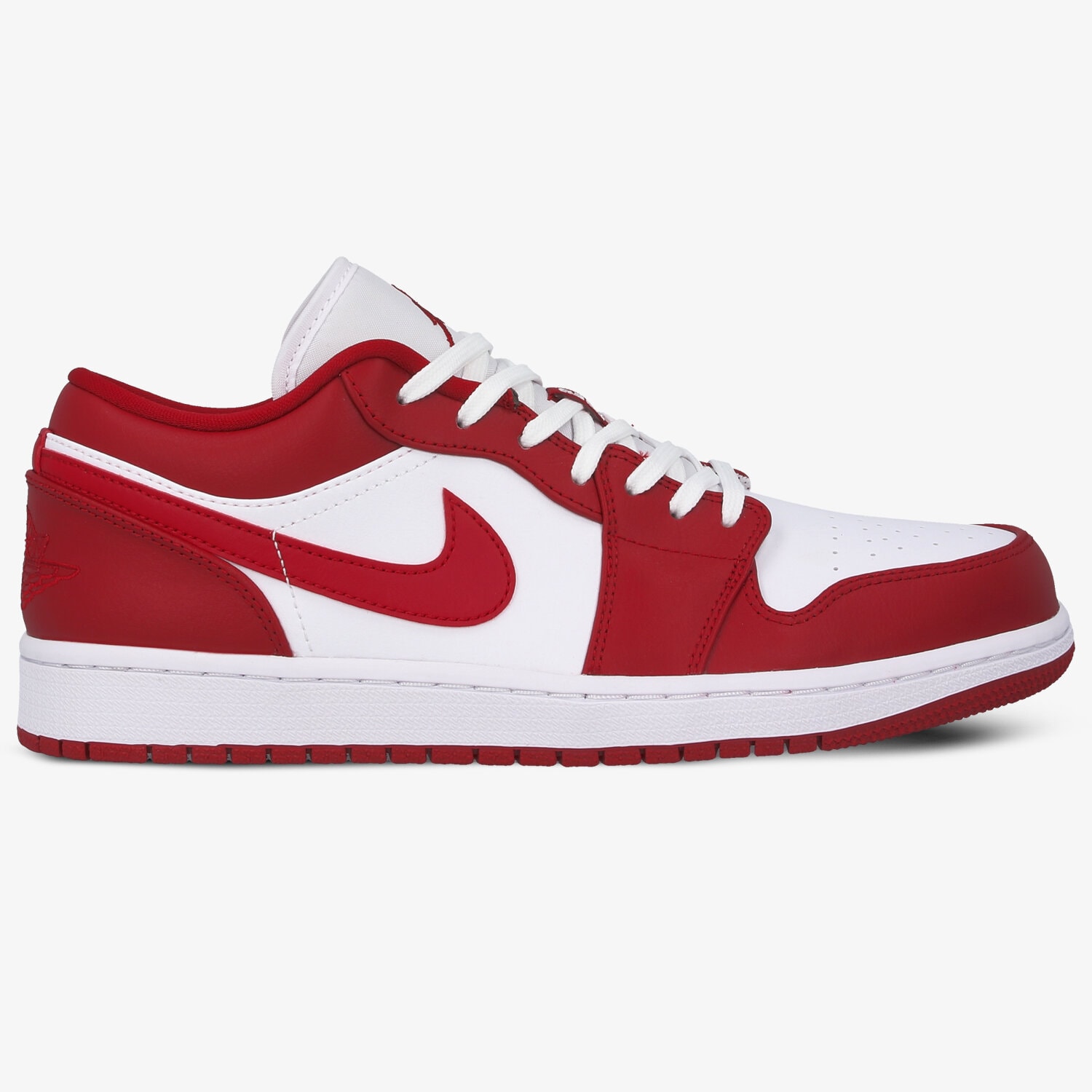 Buty sneakersy męskie AIR JORDAN 1 LOW 553558-611 BIAŁY