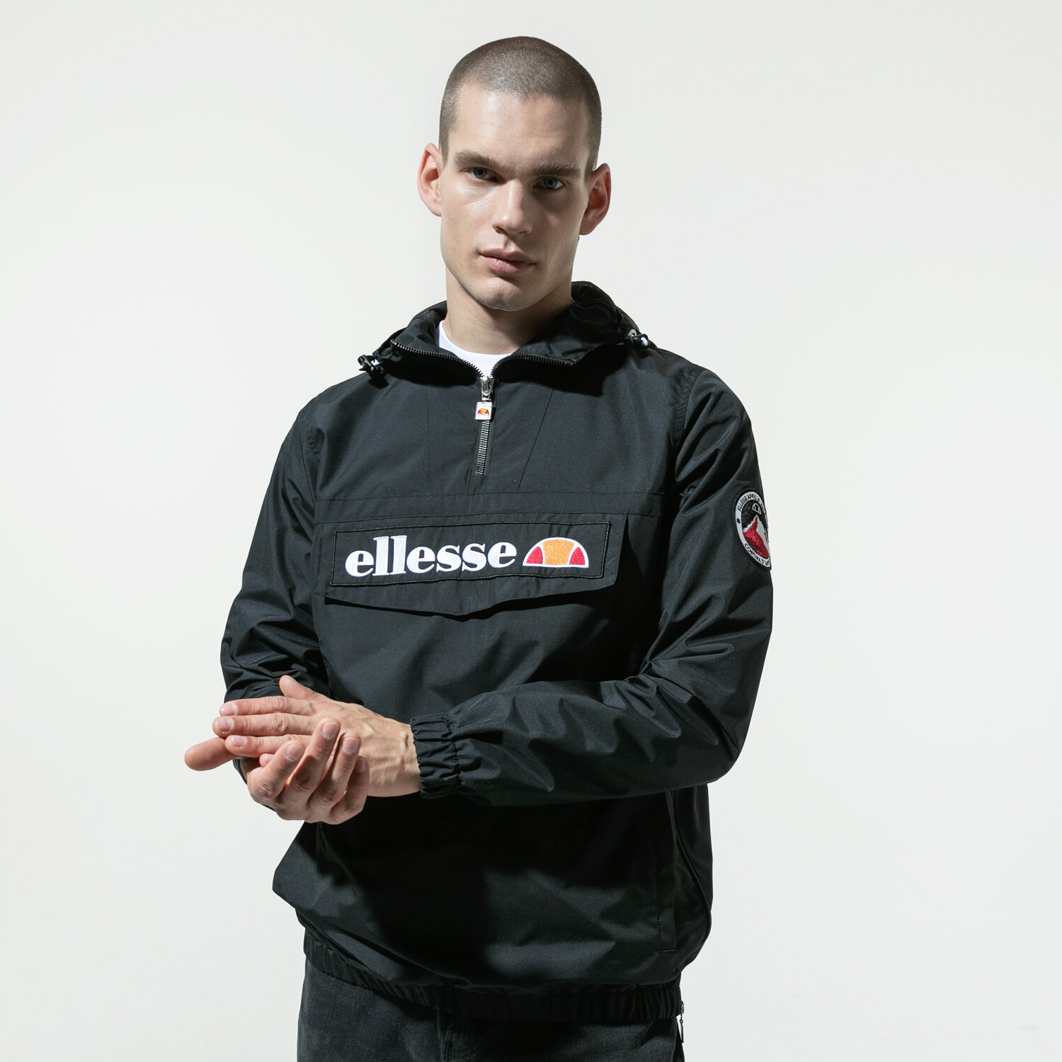 Kurtka wiosenna / jesienna męska ELLESSE KURTKA MONT 2 BLK SHS06040001 CZARNY