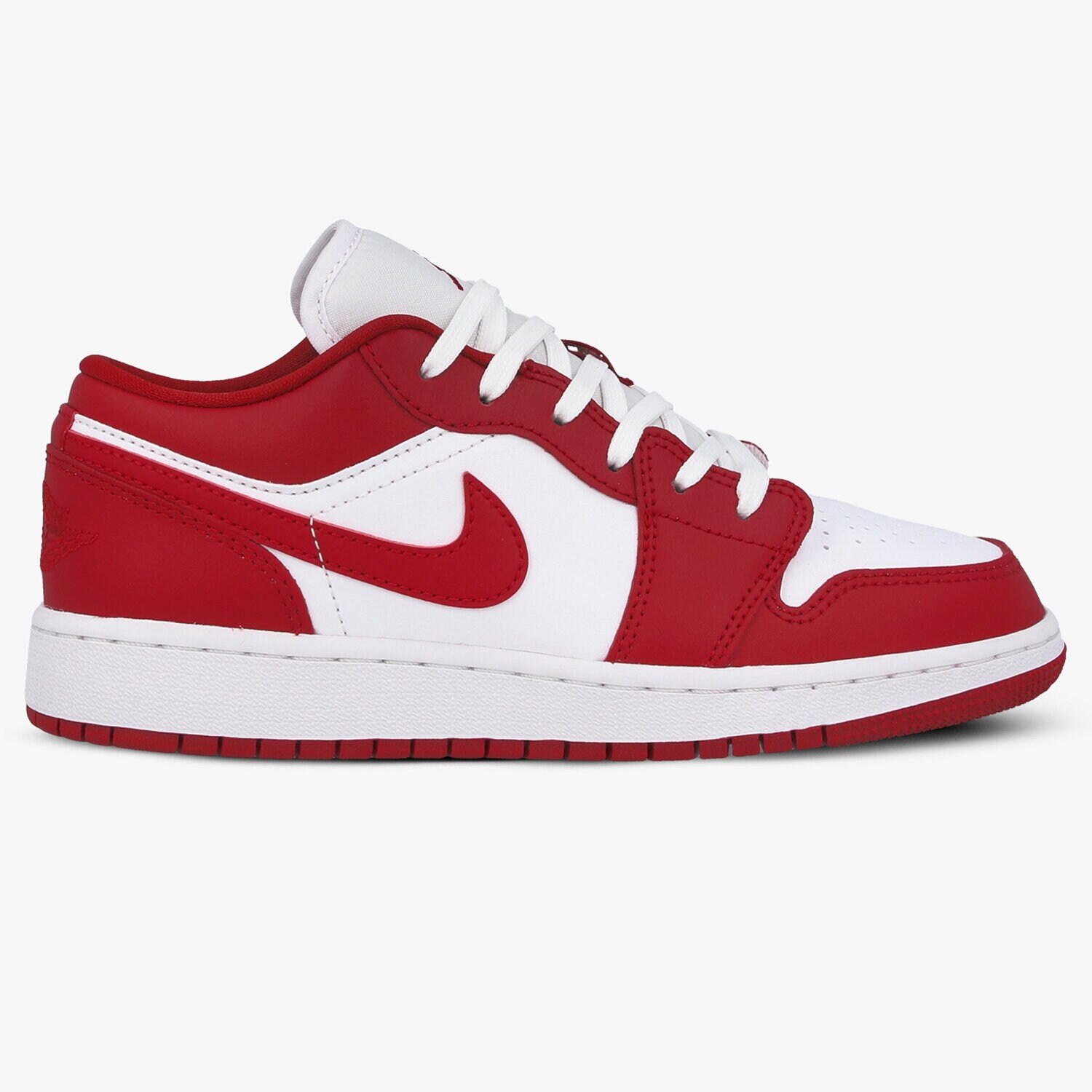 Buty sneakersy dla dzieci AIR JORDAN 1 LOW 553560-611 CZERWONY