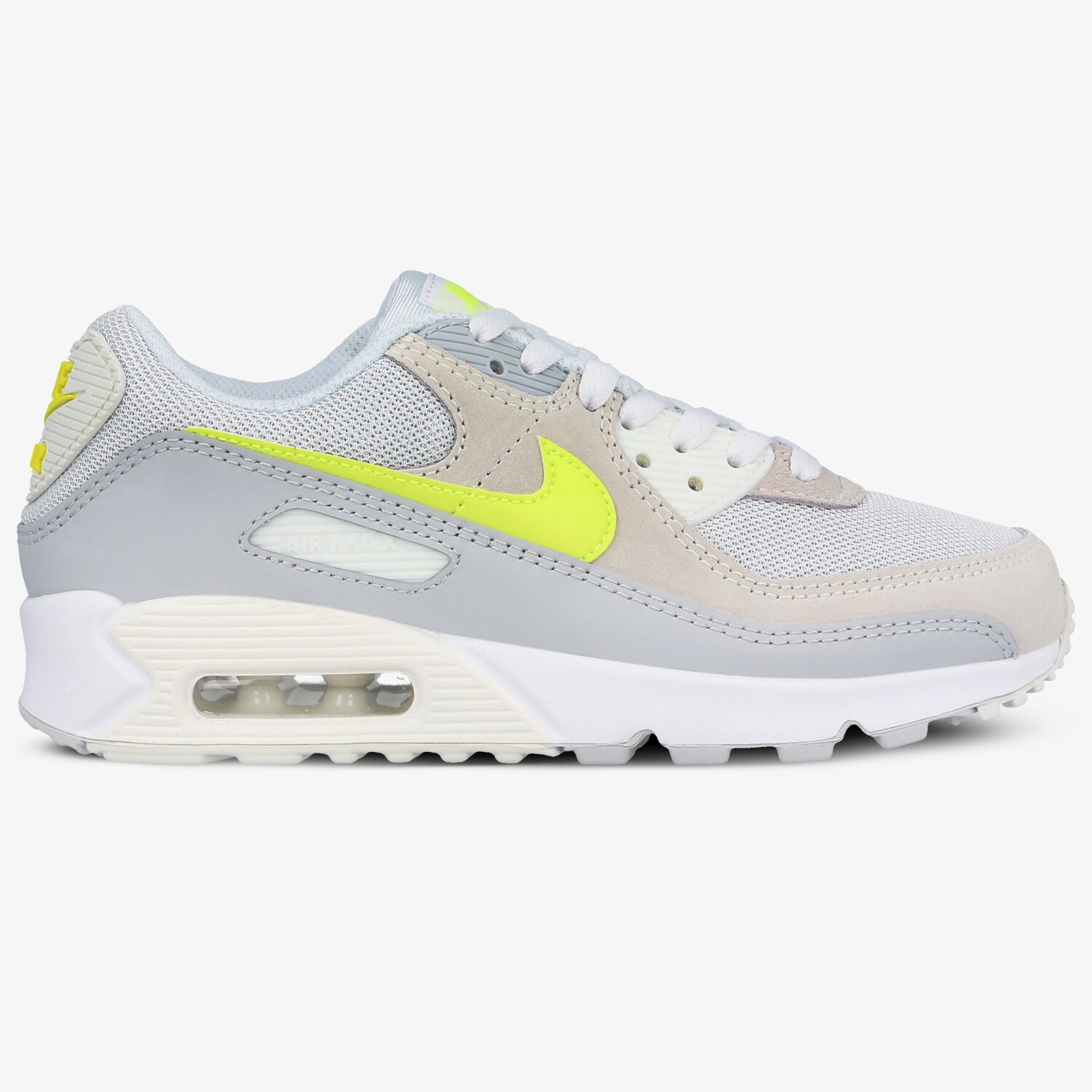 Buty sneakersy damskie NIKE WMNS AIR MAX 90 CW2650-100 BIAŁY