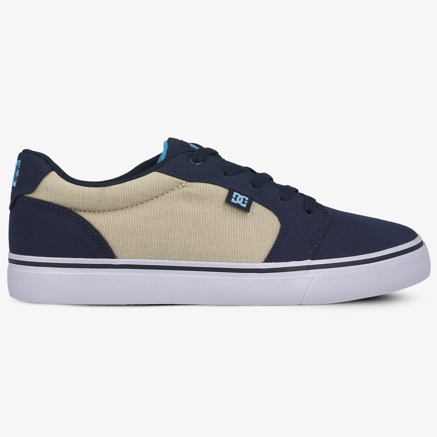 Buty sneakersy męskie DC ANVIL 320040NKH GRANATOWY
