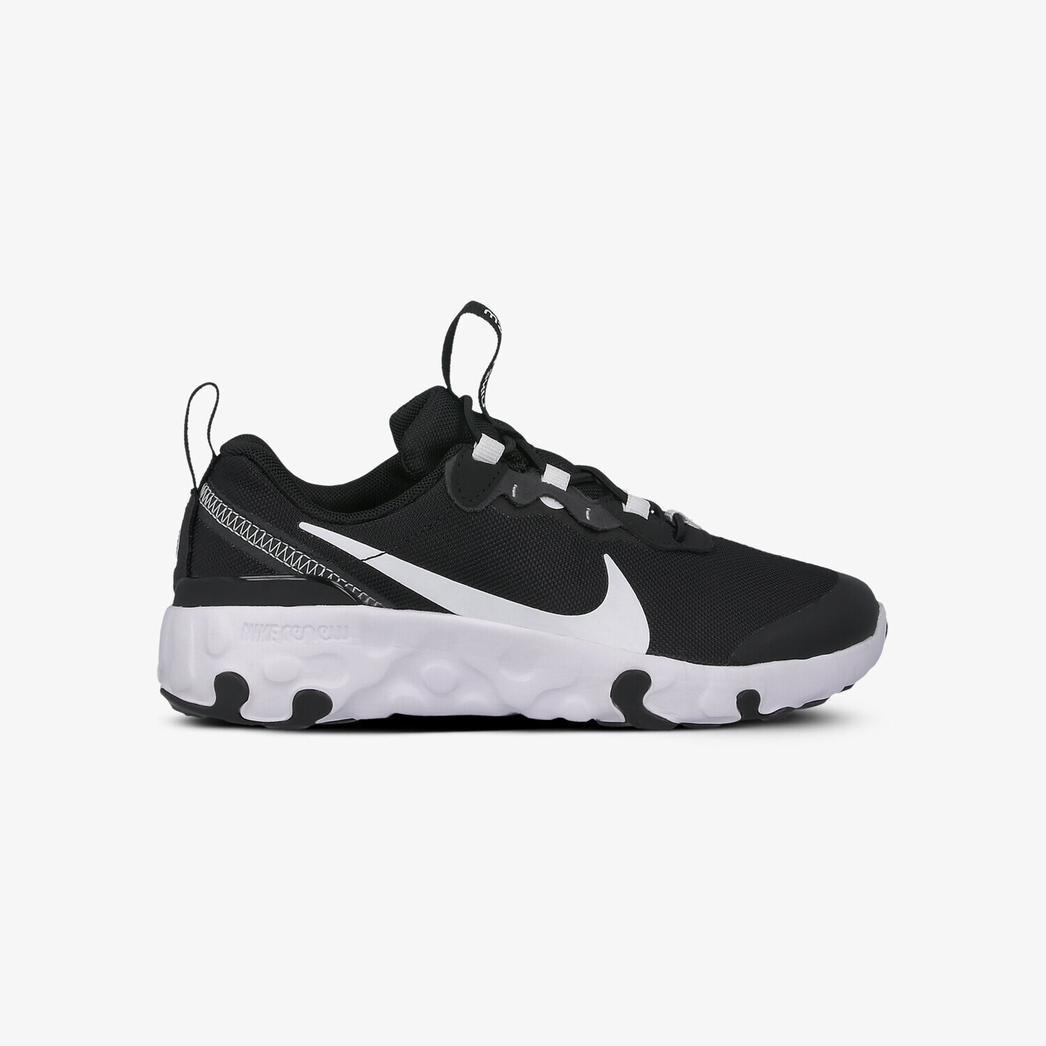 Buty sneakersy dla dzieci NIKE RENEW ELEMENT 55 CK4082-001 CZARNY