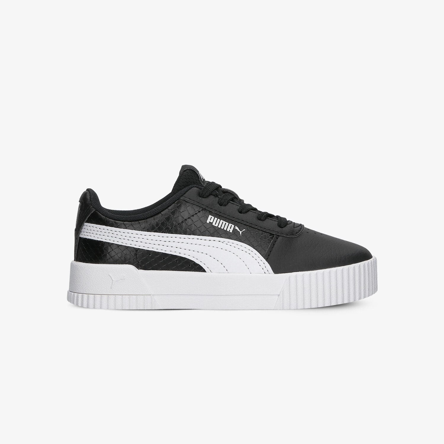 Buty sneakersy dla dzieci PUMA CARINA SNAKE PS 37352702 CZARNY