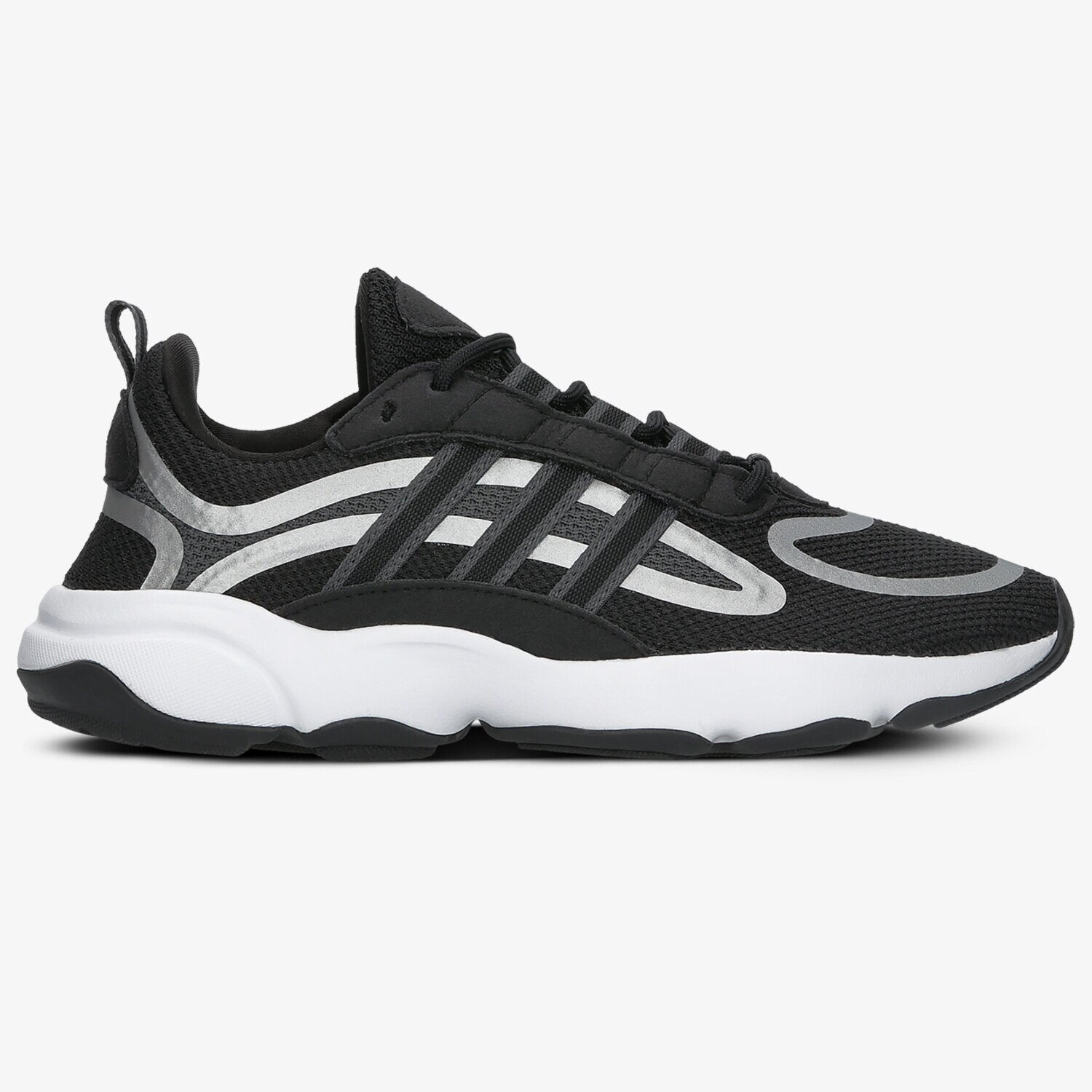 Buty sneakersy dla dzieci ADIDAS HAIWEE J EF5769 CZARNY