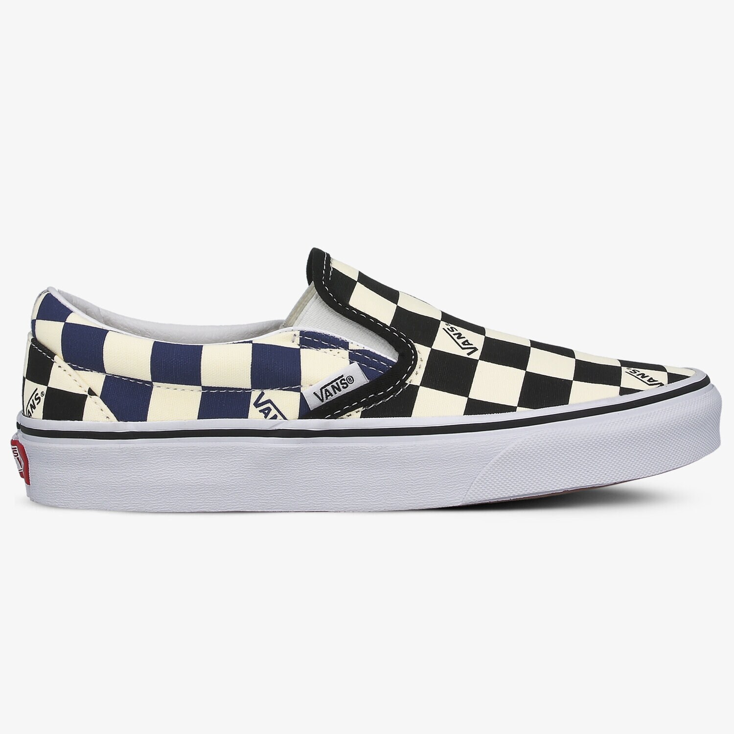 Damskie trampki, tenisówki VANS UA CLASSIC SLIP-ON VN0A4U38WRT1 BIAŁY