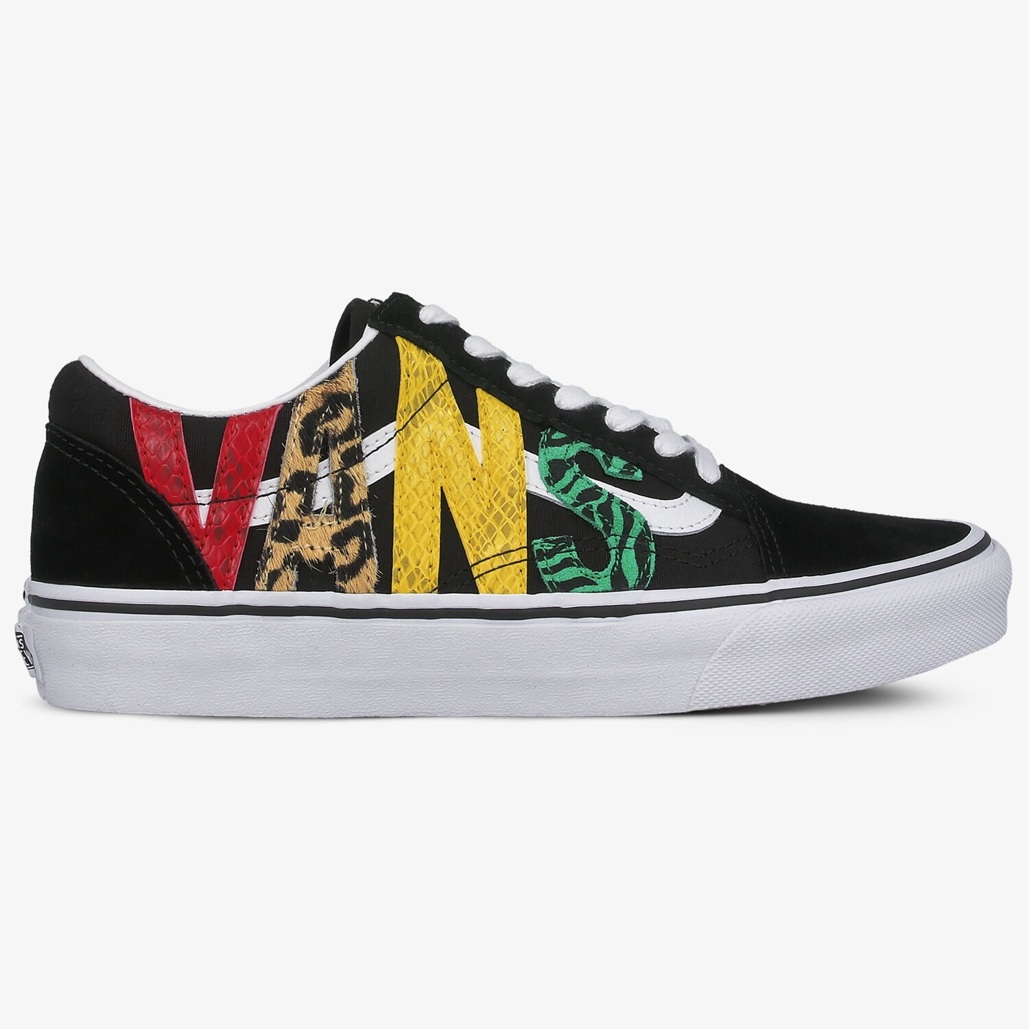 Damskie trampki, tenisówki VANS UA OLD SKOOL VN0A4U3BXF11 CZARNY