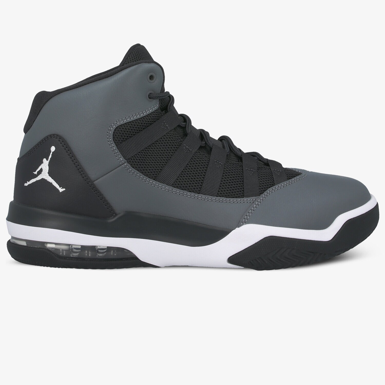 Buty sneakersy męskie JORDAN MAX AURA AQ9084-005 SZARY