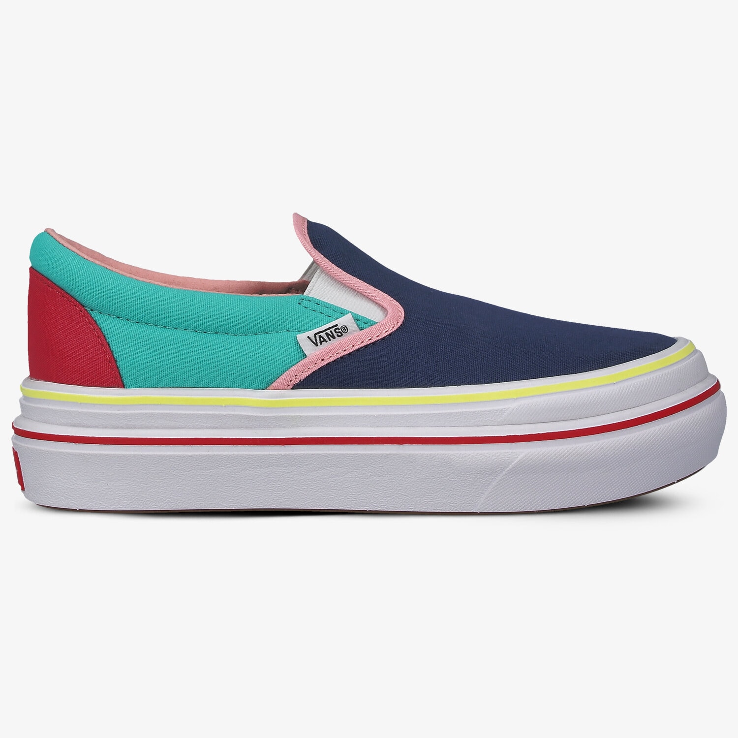 Damskie trampki, tenisówki VANS UA SUPER COMFYCUSH SLIP-ON VN0A4U1FXT61 MULTICOLOR