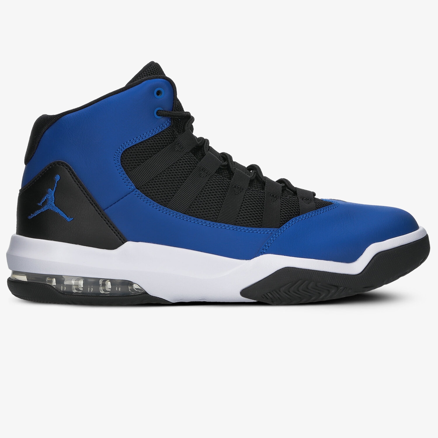 Buty sneakersy męskie JORDAN MAX AURA AQ9084-401 NIEBIESKI