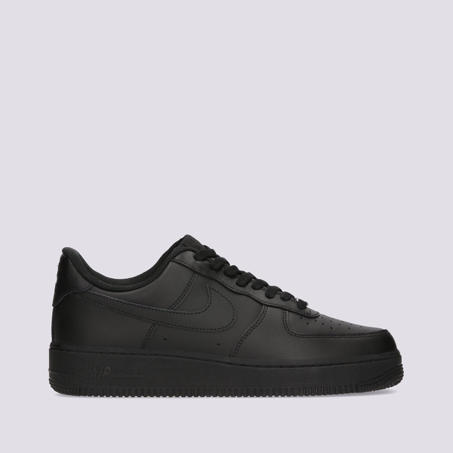 Buty sneakersy męskie NIKE AIR FORCE 1 '07 LE CW2288-001 CZARNY