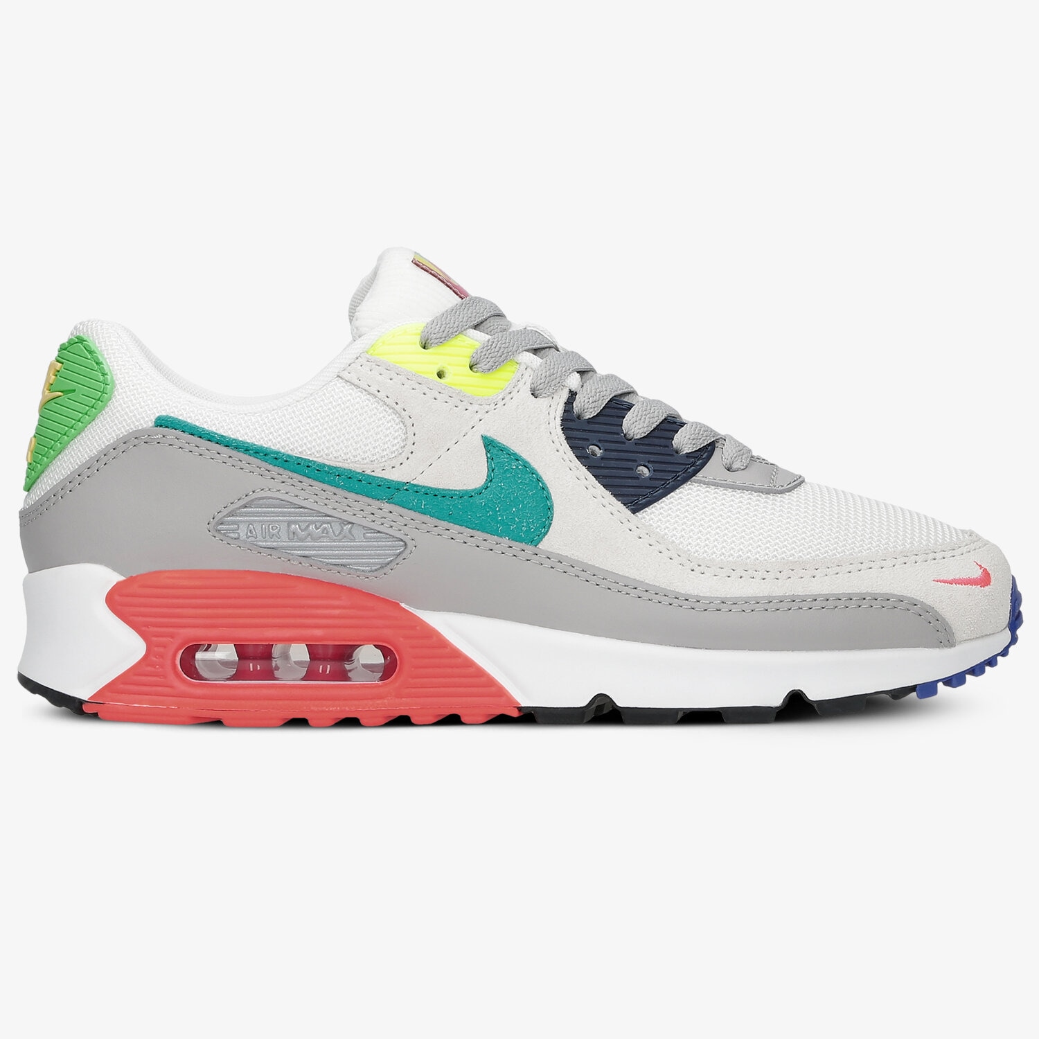 Buty sneakersy męskie NIKE AIR MAX 90 DA5562-001 BIAŁY
