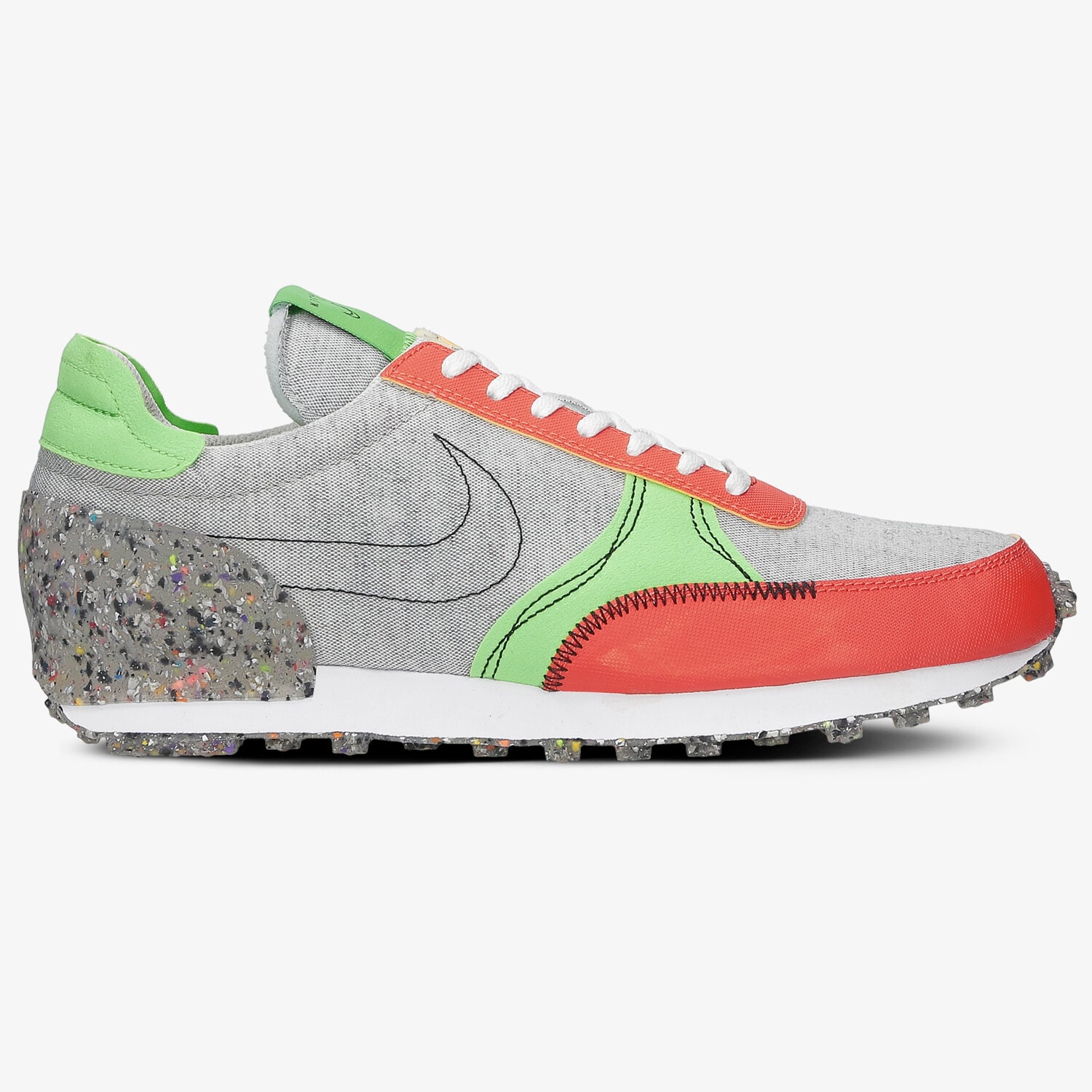 Buty sneakersy męskie NIKE DBREAK-TYPE CW6915-001 SZARY