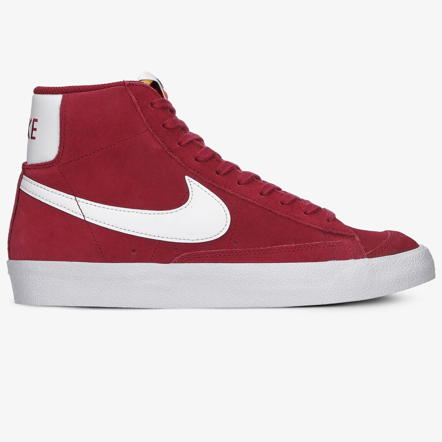 Buty sneakersy męskie NIKE BLAZER MID '77 SUEDE CI1172-601 CZERWONY