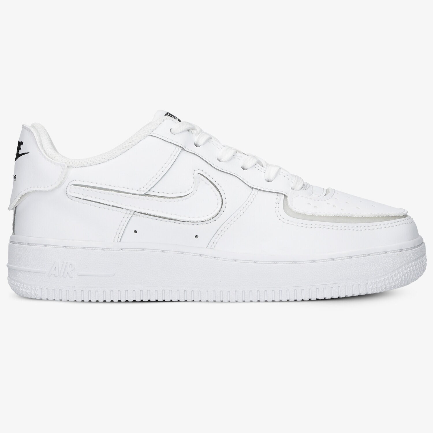 Buty sneakersy dla dzieci NIKE AIR FORCE 1/1 DB2812-100 BIAŁY