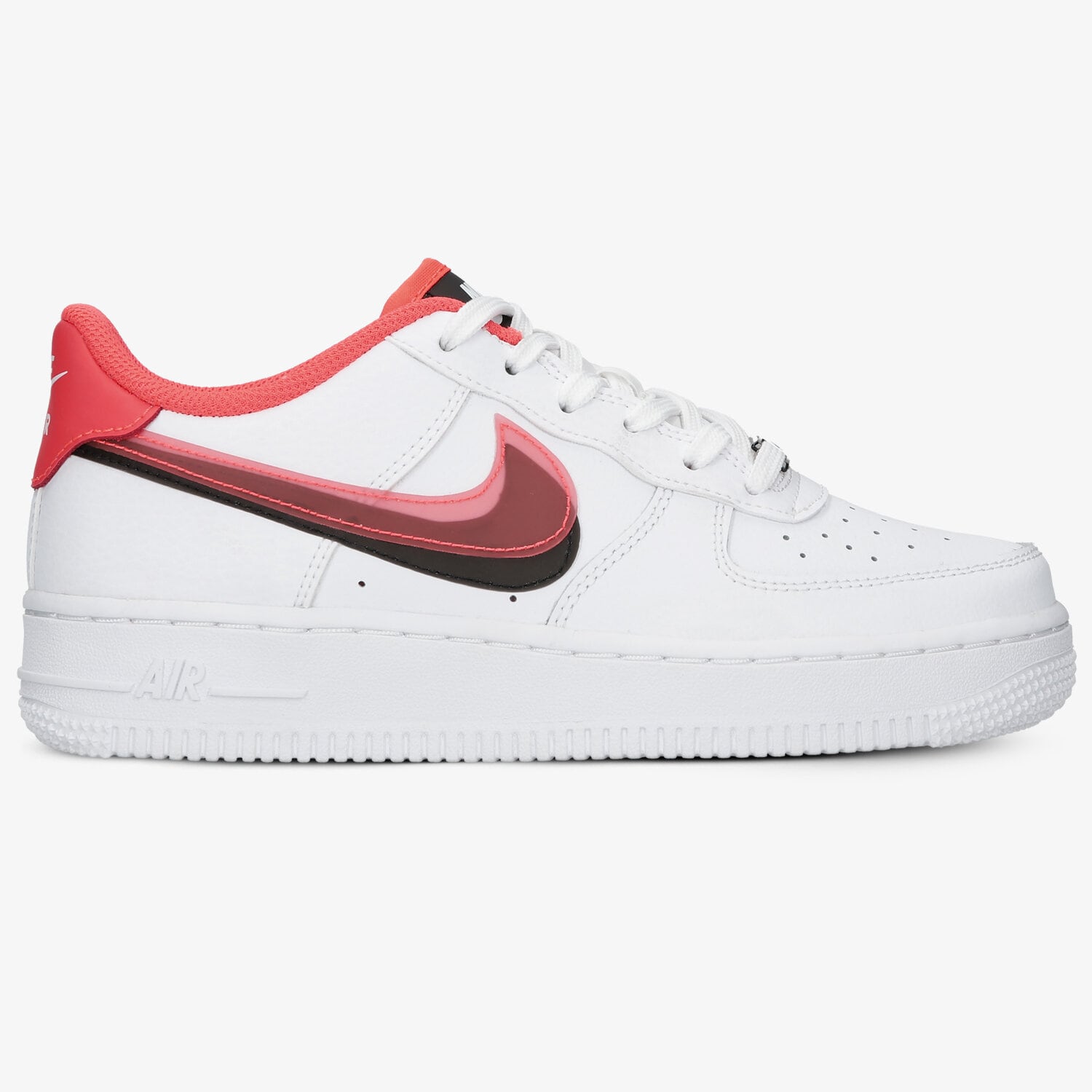 Buty sneakersy dla dzieci NIKE AIR FORCE 1 LV8 CW1574-101 BIAŁY