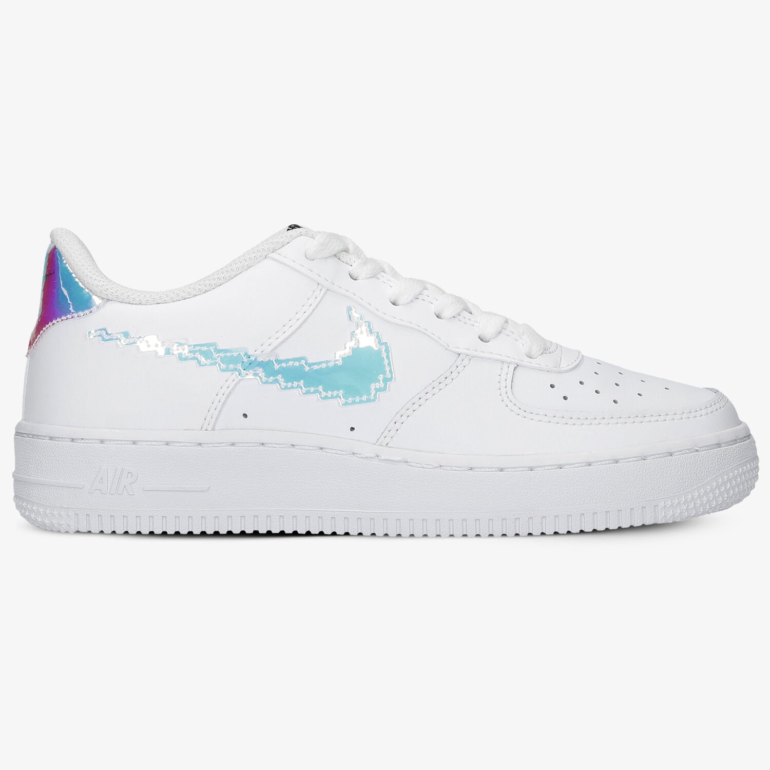 Buty sneakersy dla dzieci NIKE AIR FORCE 1 LV8 CW1577-100 BIAŁY